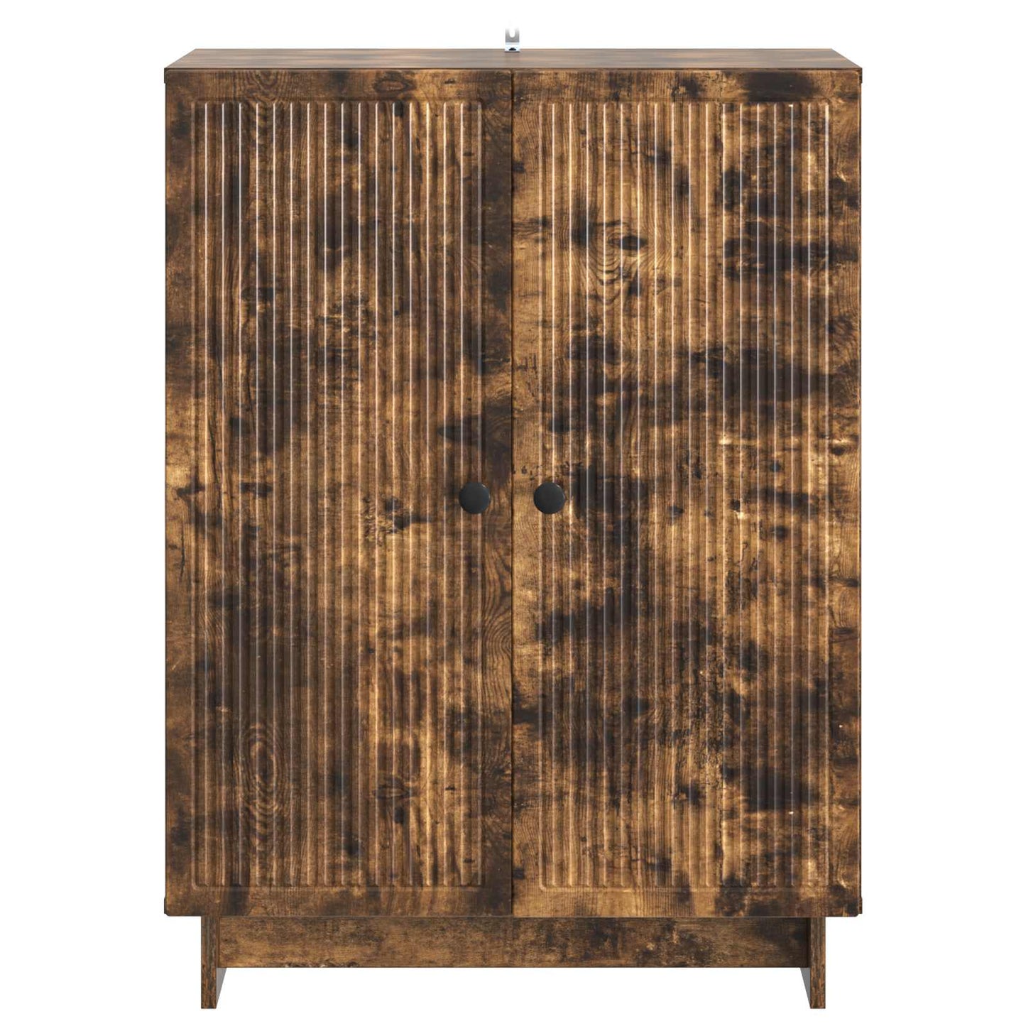 Dressoir Gerookt eiken 66 x 34,5 x 90 cm Bewerkt hout is nu te koop bij PeponiXL, paradijselijk wonen!