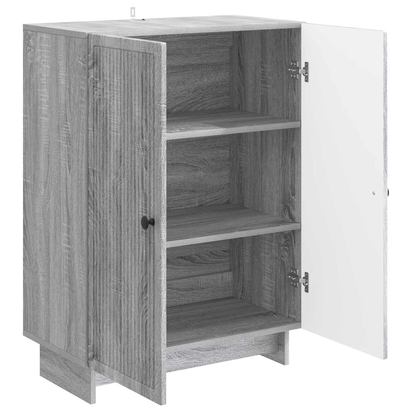 Dressoir Grijs sonoma 66 x 34,5 x 90 cm Bewerkt hout is nu te koop bij PeponiXL, paradijselijk wonen!