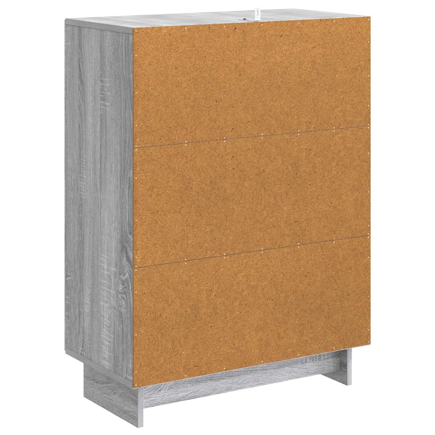 Dressoir Grijs sonoma 66 x 34,5 x 90 cm Bewerkt hout is nu te koop bij PeponiXL, paradijselijk wonen!