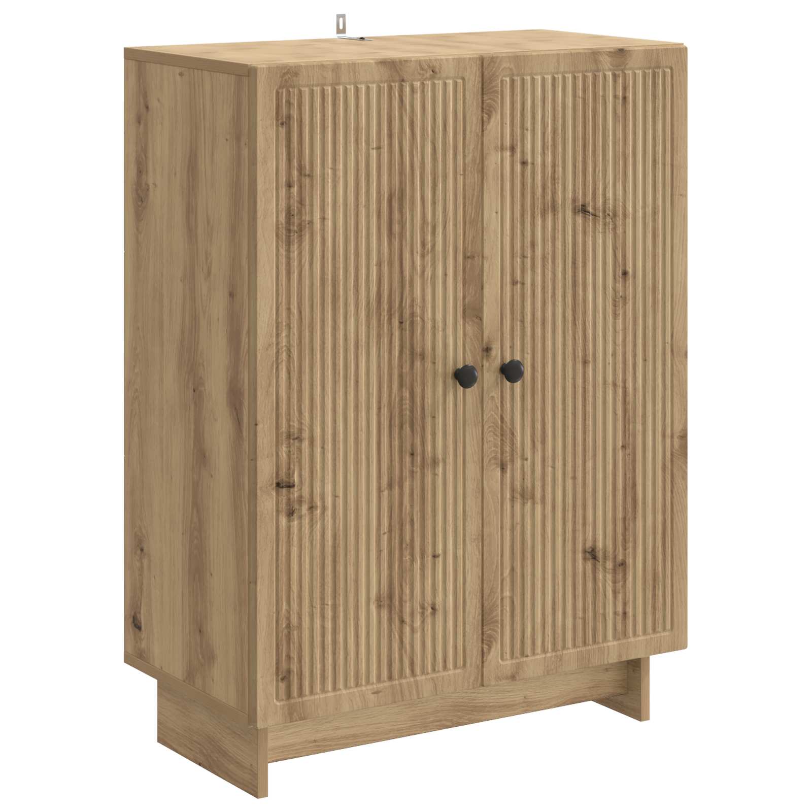 Dressoir Artisanaal eiken 66 x 34,5 x 90 cm Bewerkt hout is nu te koop bij PeponiXL, paradijselijk wonen!