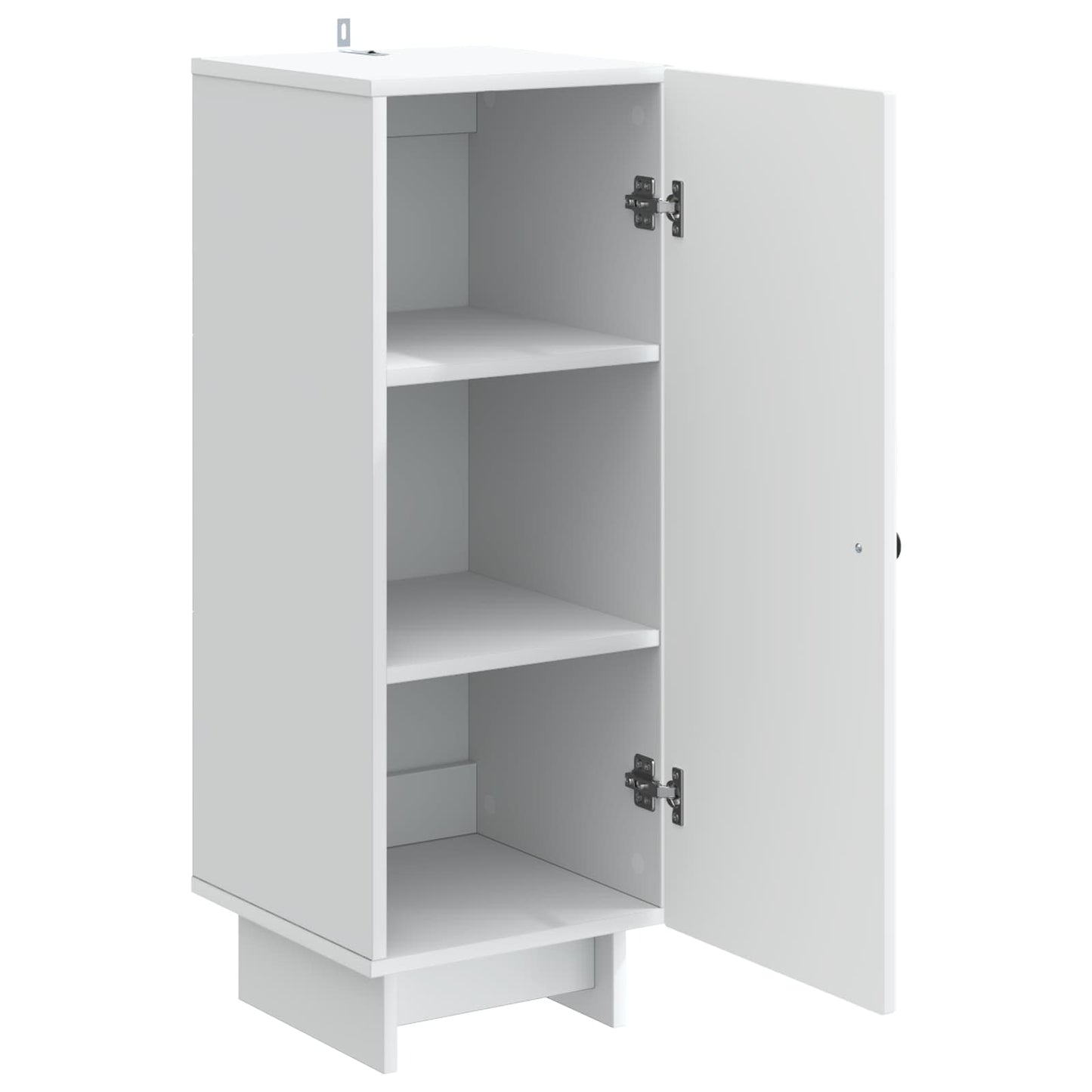 Dressoir Wit 33 x 34,5 x 90 cm Bewerkt hout is nu te koop bij PeponiXL, paradijselijk wonen!