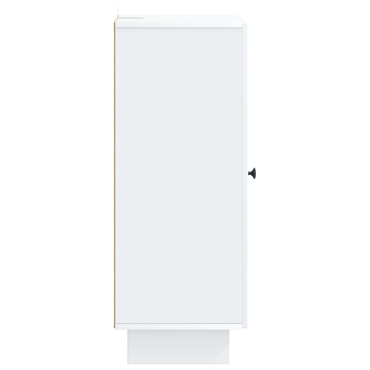 Dressoir Wit 33 x 34,5 x 90 cm Bewerkt hout is nu te koop bij PeponiXL, paradijselijk wonen!