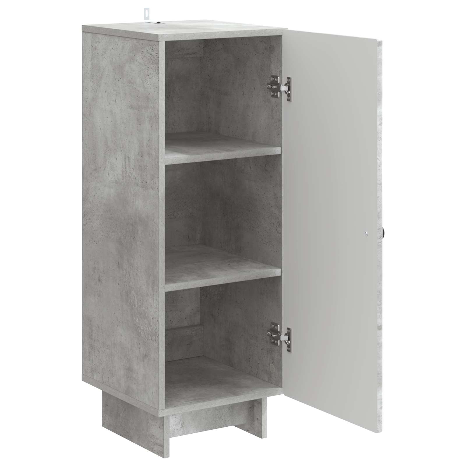 Kast Beton Grijs 33 x 34,5 x 90 cm Geconstrueerd hout is nu te koop bij PeponiXL, paradijselijk wonen!