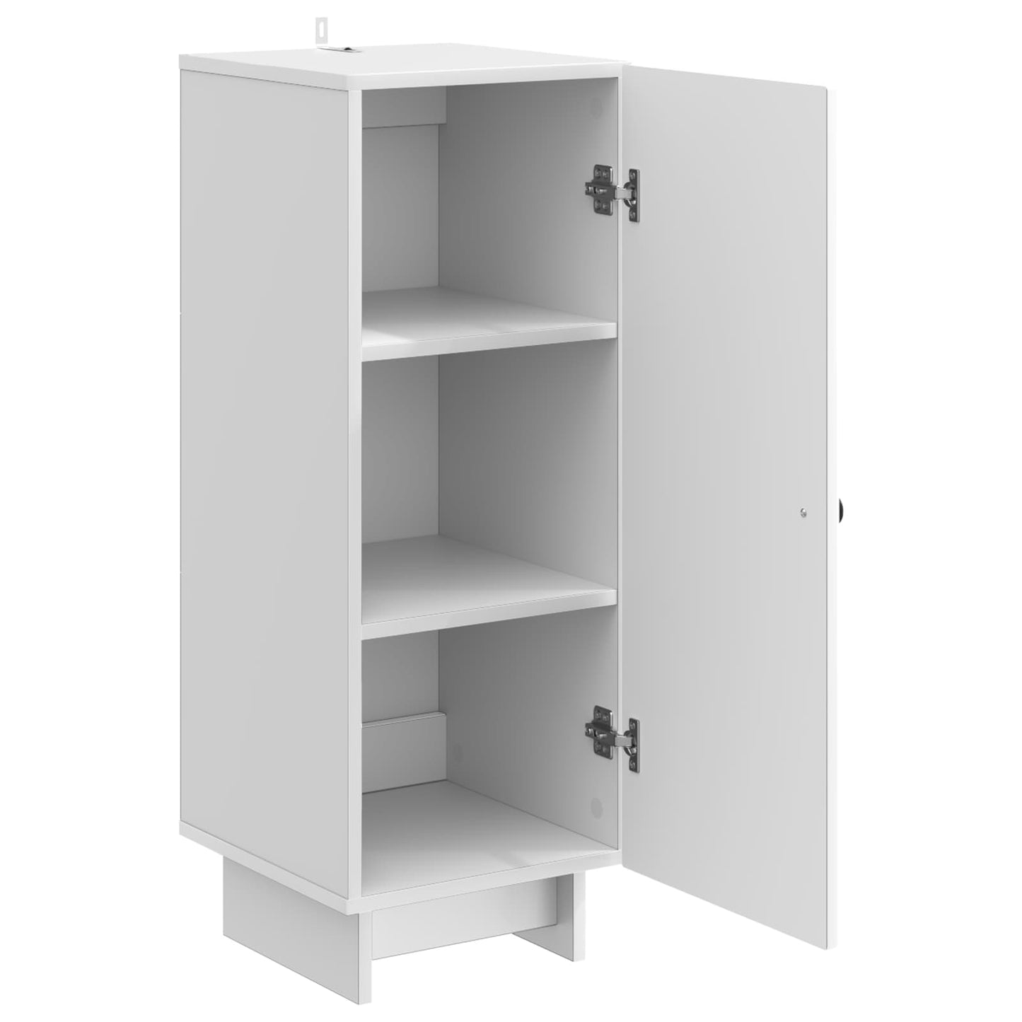 Kast Hoogglans Wit 33 x 34,5 x 90 cm Geconstrueerd hout is nu te koop bij PeponiXL, paradijselijk wonen!