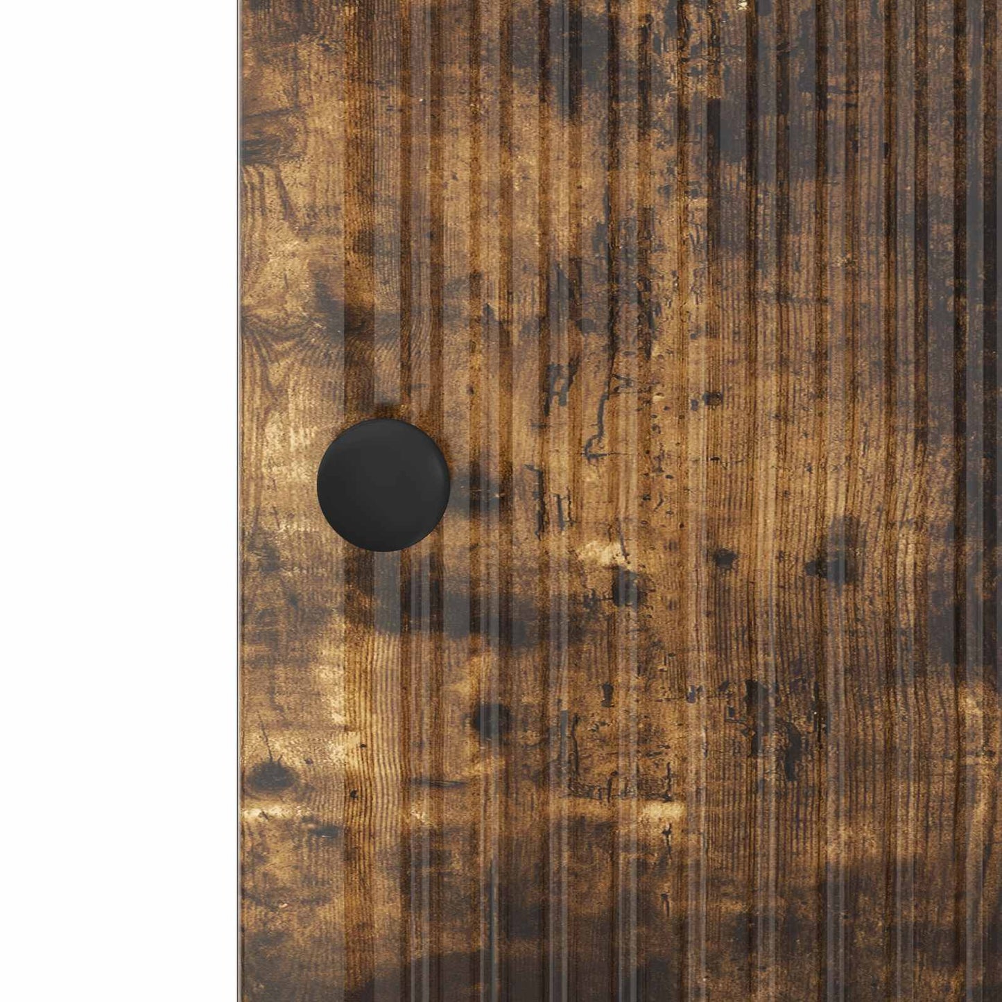 Kast Gerookte Eik 33 x 34,5 x 90 cm Geconstrueerd hout is nu te koop bij PeponiXL, paradijselijk wonen!