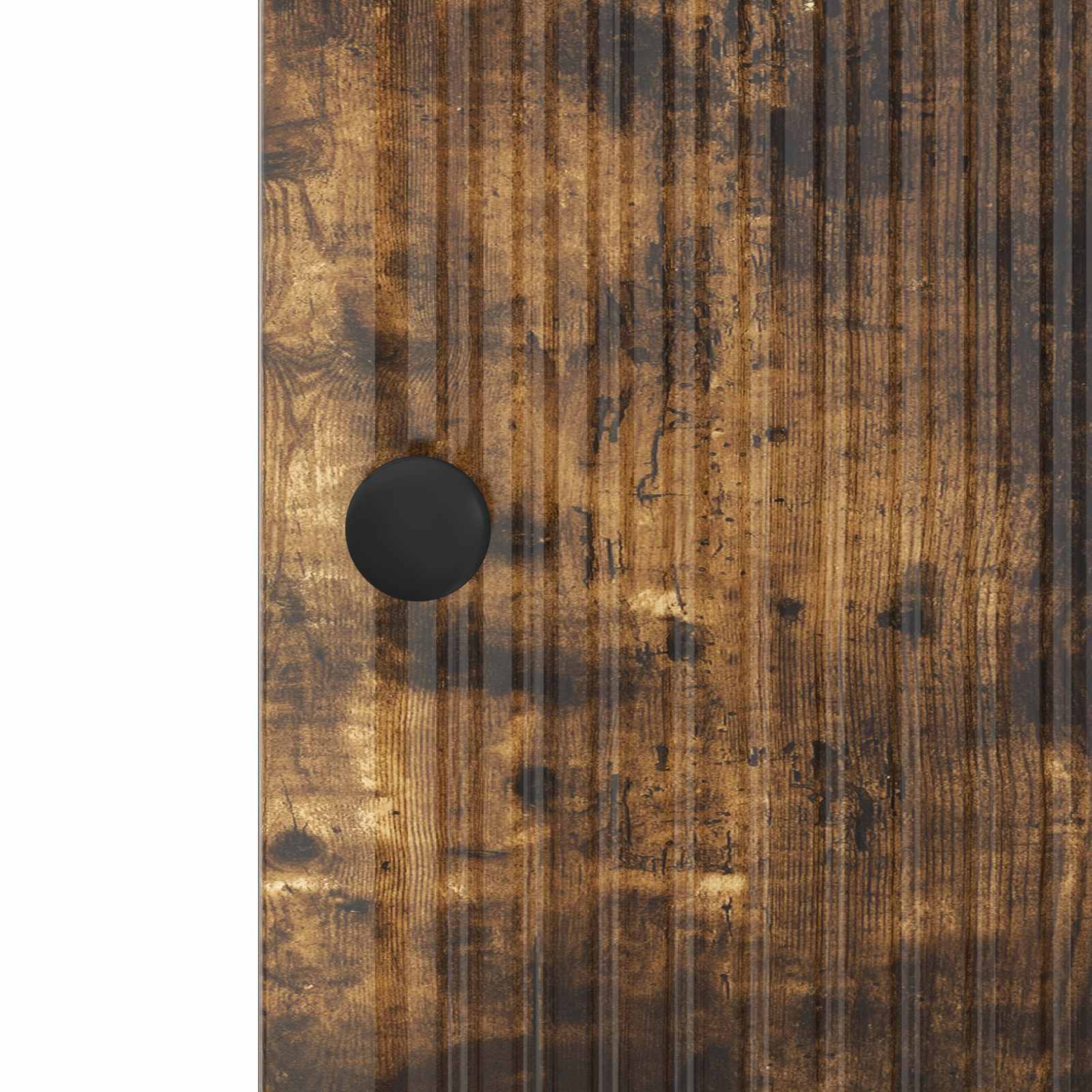 Kast Gerookte Eik 33 x 34,5 x 90 cm Geconstrueerd hout is nu te koop bij PeponiXL, paradijselijk wonen!