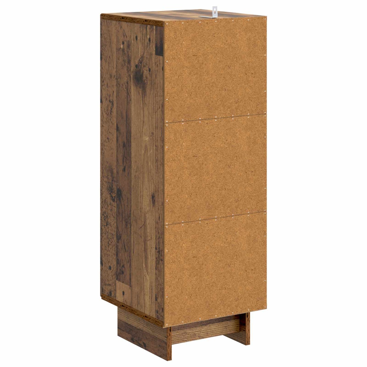 Kast Oudhout 33 x 34,5 x 90 cm Geconstrueerd hout is nu te koop bij PeponiXL, paradijselijk wonen!