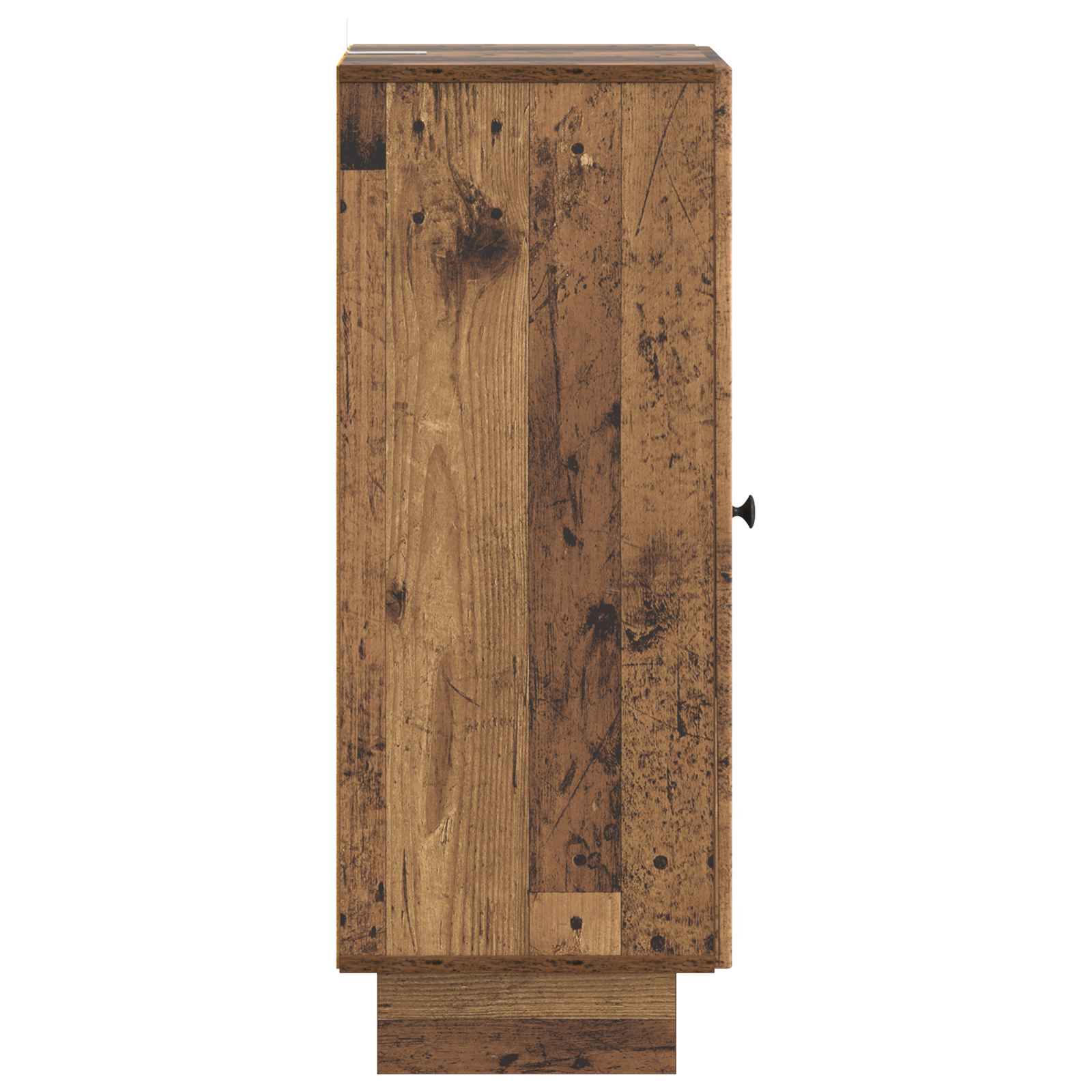 Kast Oudhout 33 x 34,5 x 90 cm Geconstrueerd hout is nu te koop bij PeponiXL, paradijselijk wonen!