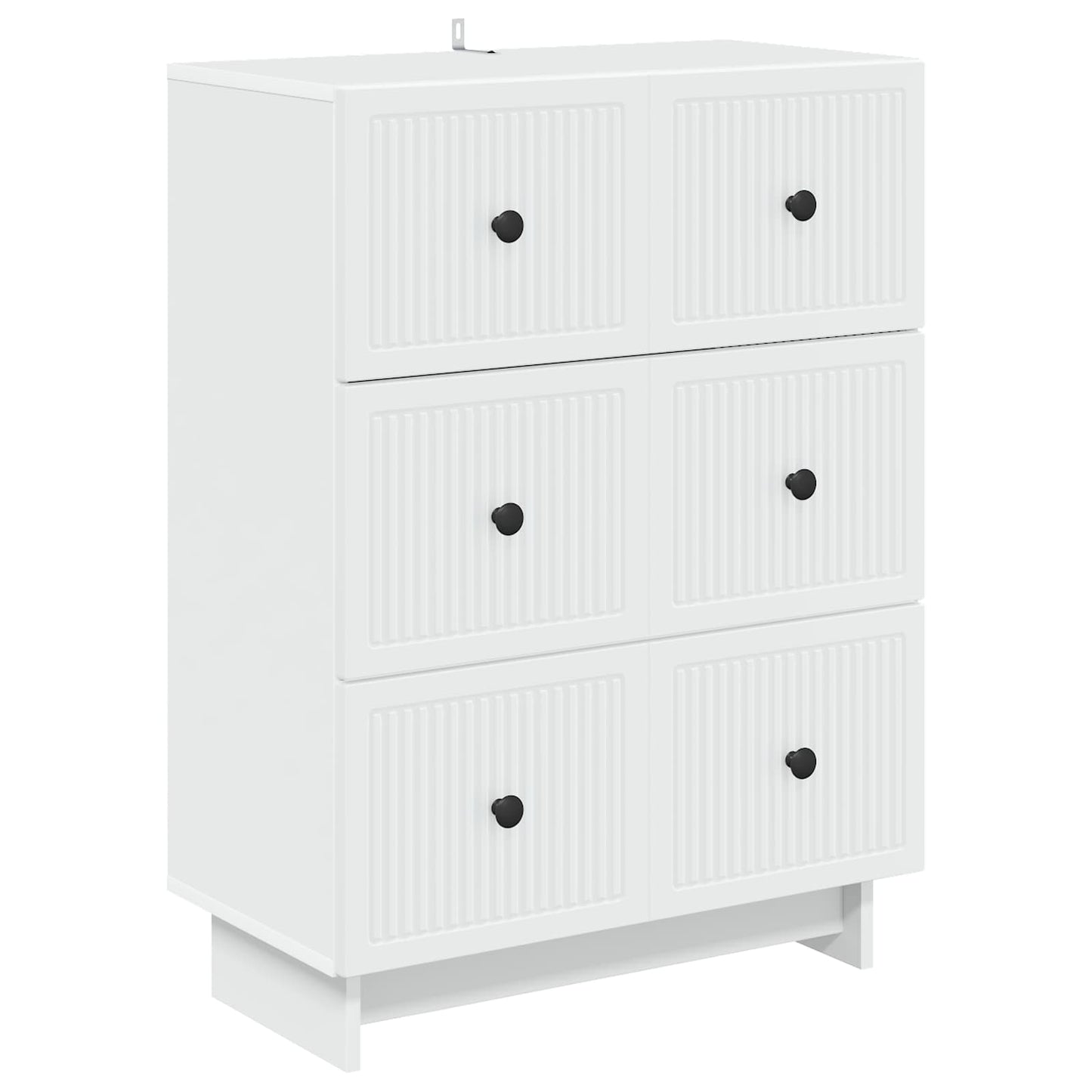 Ladenkast Wit 66 x 34,5 x 90 cm Bewerkt hout is nu te koop bij PeponiXL, paradijselijk wonen!