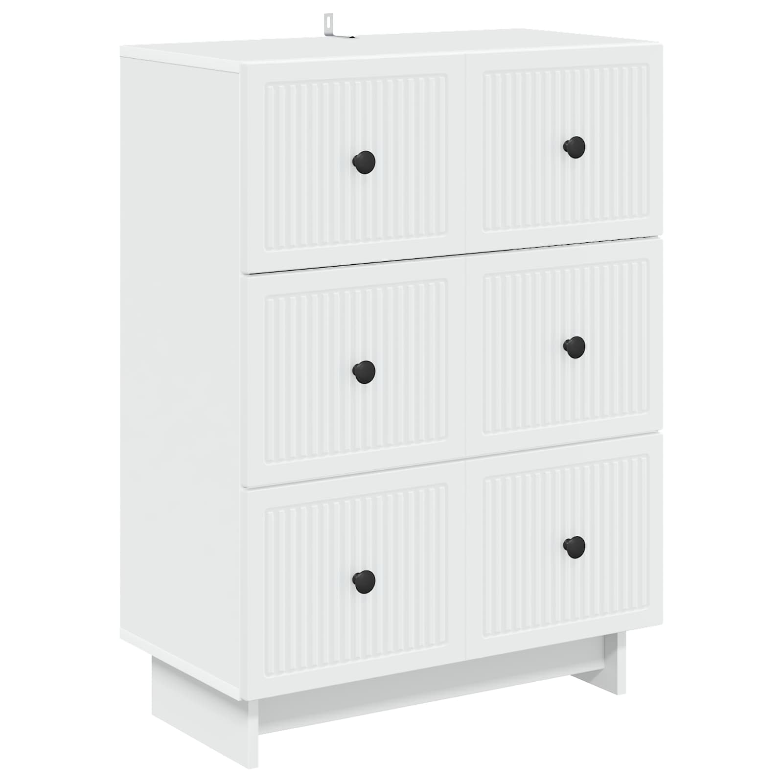 Ladenkast Wit 66 x 34,5 x 90 cm Bewerkt hout is nu te koop bij PeponiXL, paradijselijk wonen!