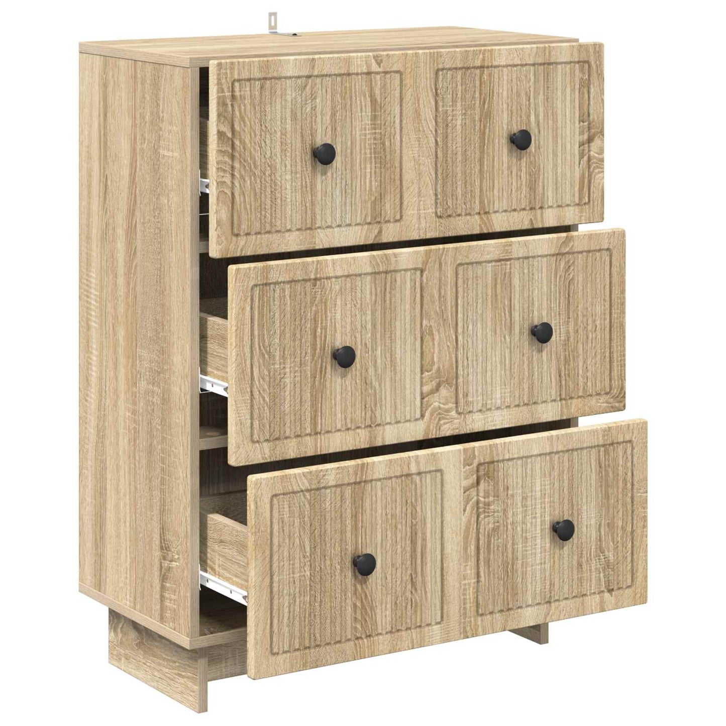 Ladenkast Sonoma Eiken 66 x 34,5 x 90 cm Bewerkt hout is nu te koop bij PeponiXL, paradijselijk wonen!
