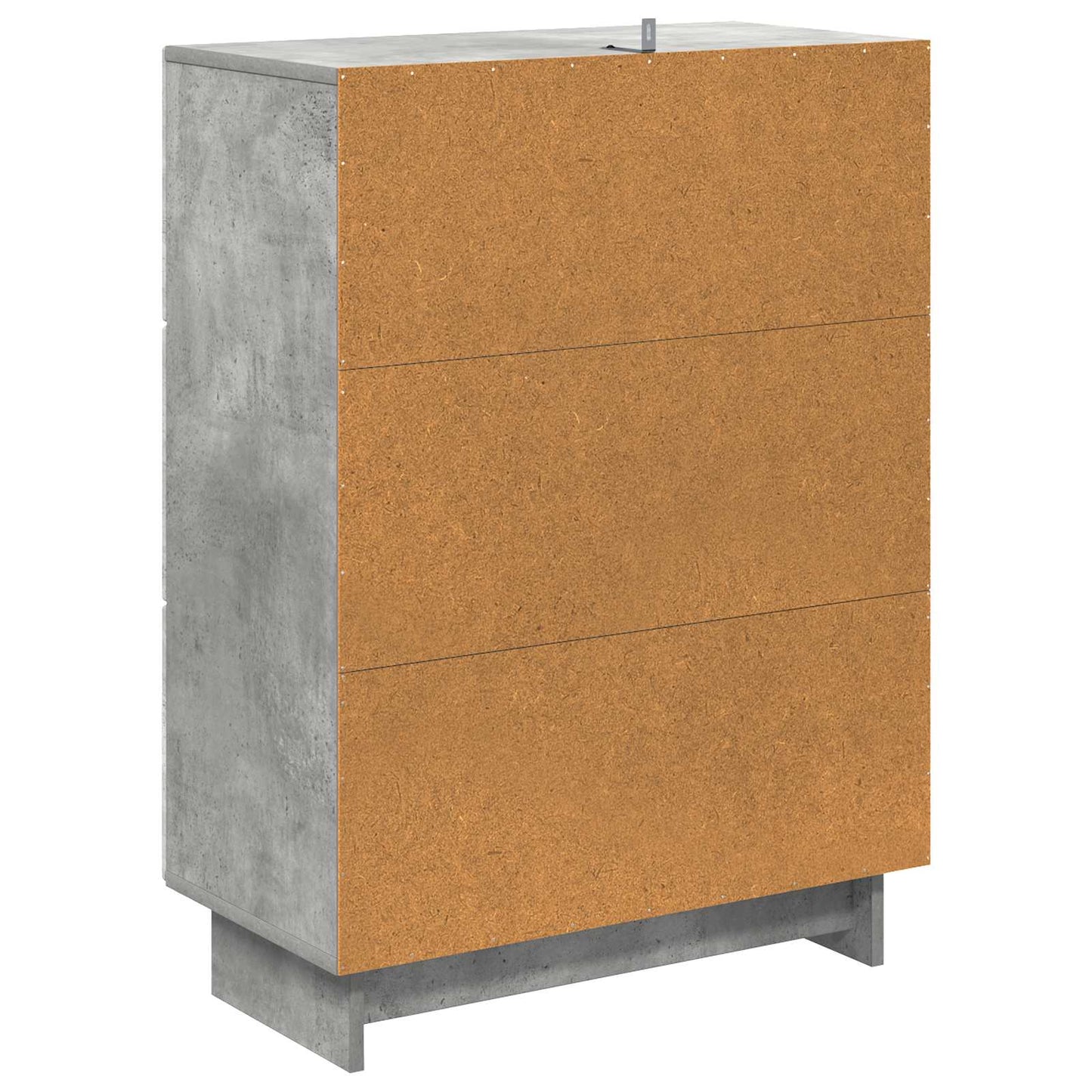Ladenkast Betongrijs 66 x 34,5 x 90 cm Bewerkt hout is nu te koop bij PeponiXL, paradijselijk wonen!