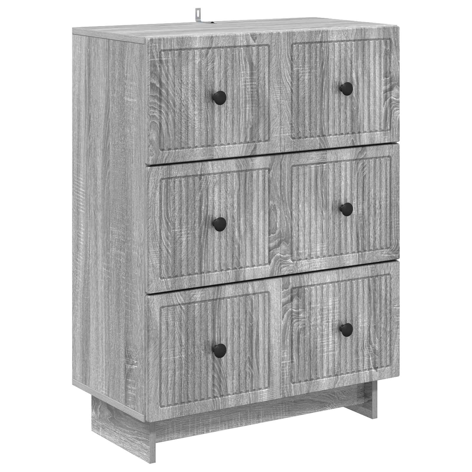Ladenkast Grijs sonoma 66 x 34,5 x 90 cm Bewerkt hout is nu te koop bij PeponiXL, paradijselijk wonen!