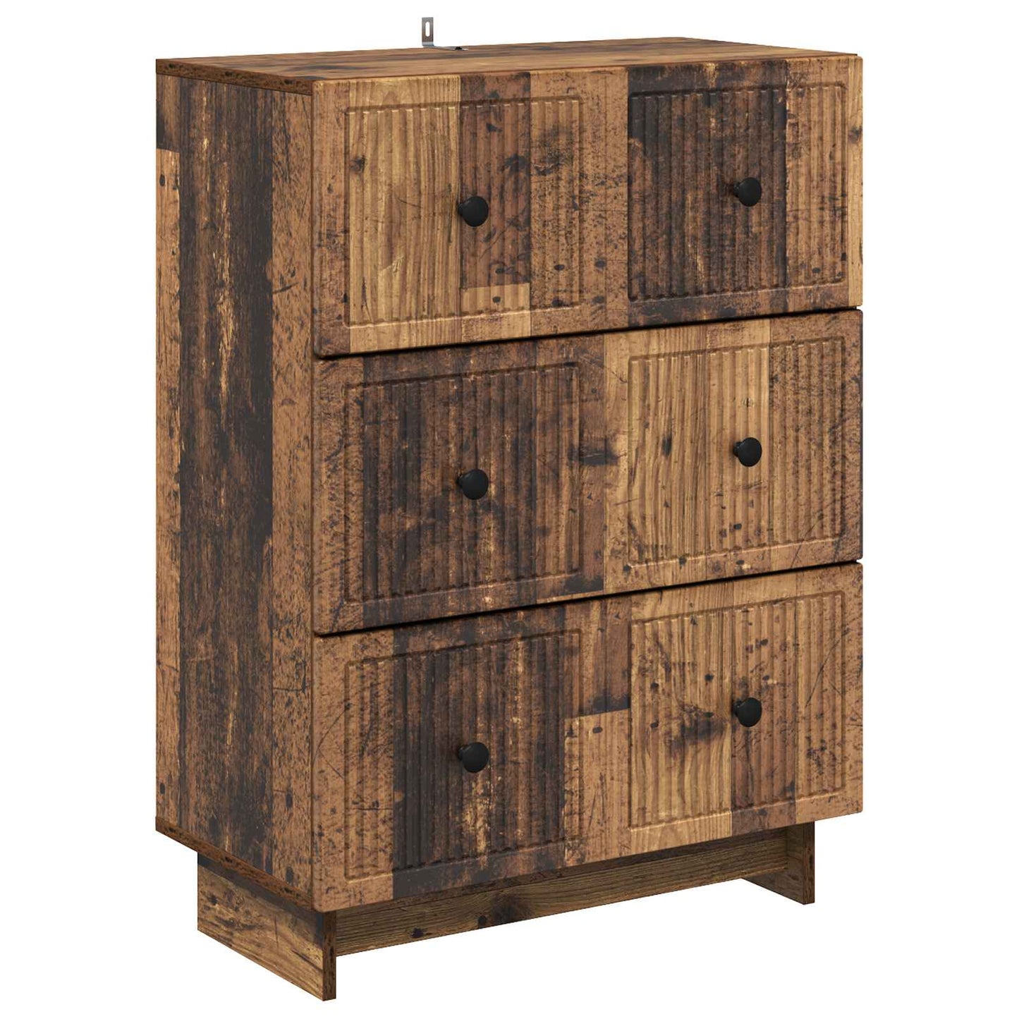 Ladenkast Oud hout 66 x 34,5 x 90 cm Bewerkt hout is nu te koop bij PeponiXL, paradijselijk wonen!