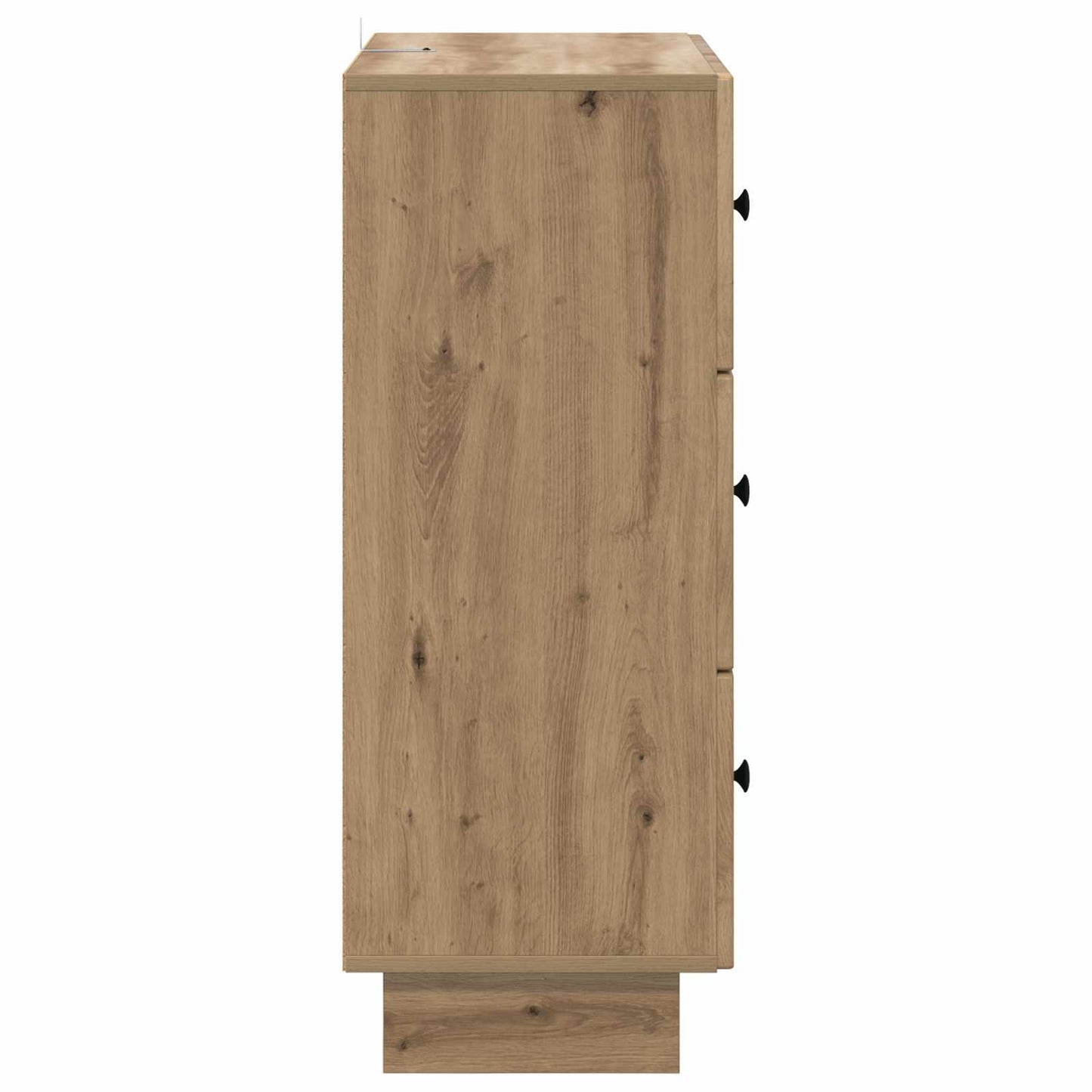 Ladenkast Artisanaal eiken 66 x 34,5 x 90 cm Bewerkt hout is nu te koop bij PeponiXL, paradijselijk wonen!