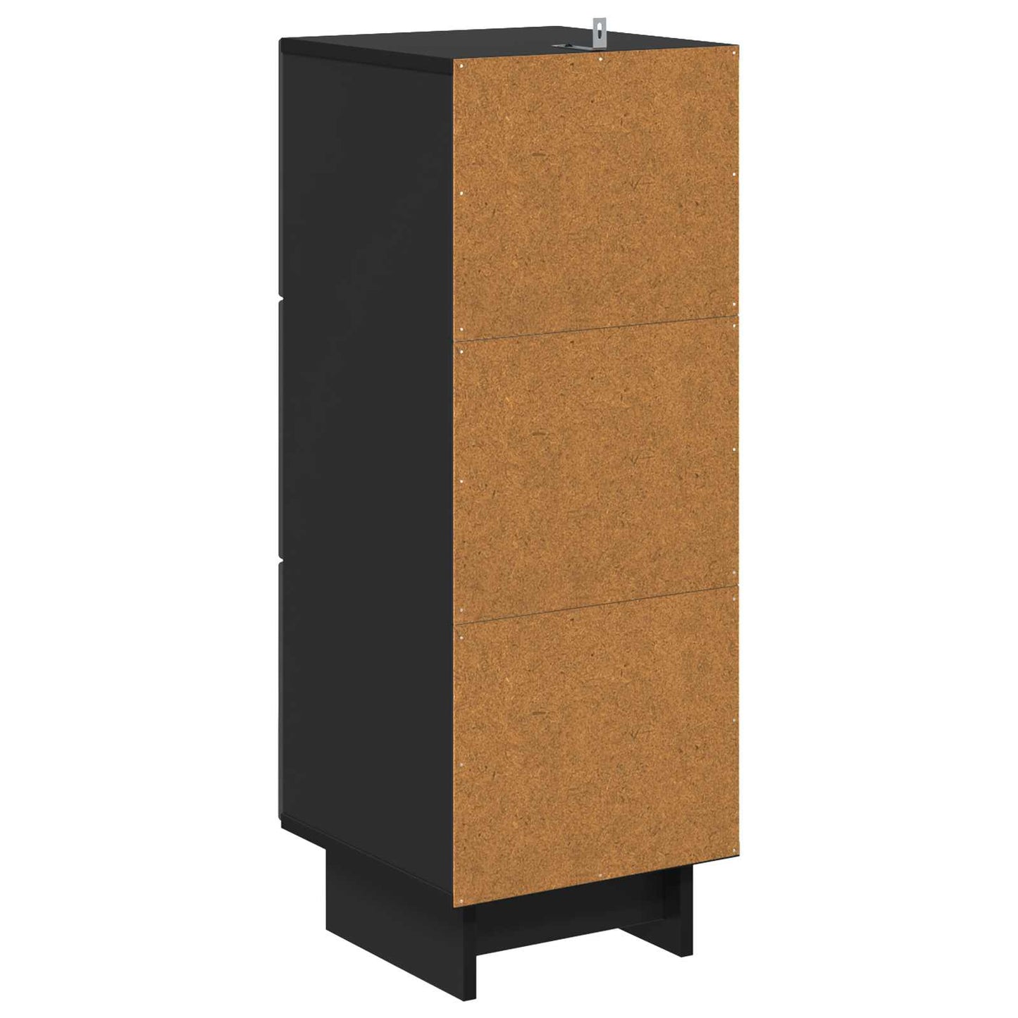 Ladenkast Zwart 33 x 34,5 x 90 cm Bewerkt hout is nu te koop bij PeponiXL, paradijselijk wonen!