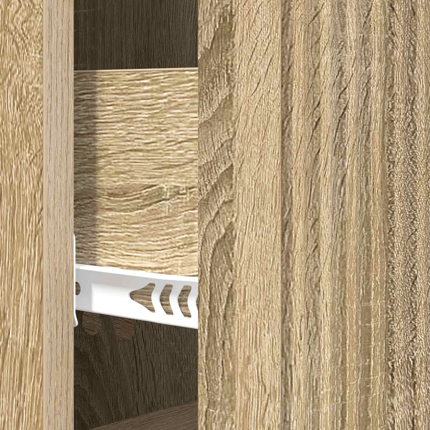 Ladenkast Sonoma Eiken 33 x 34,5 x 90 cm Bewerkt hout is nu te koop bij PeponiXL, paradijselijk wonen!
