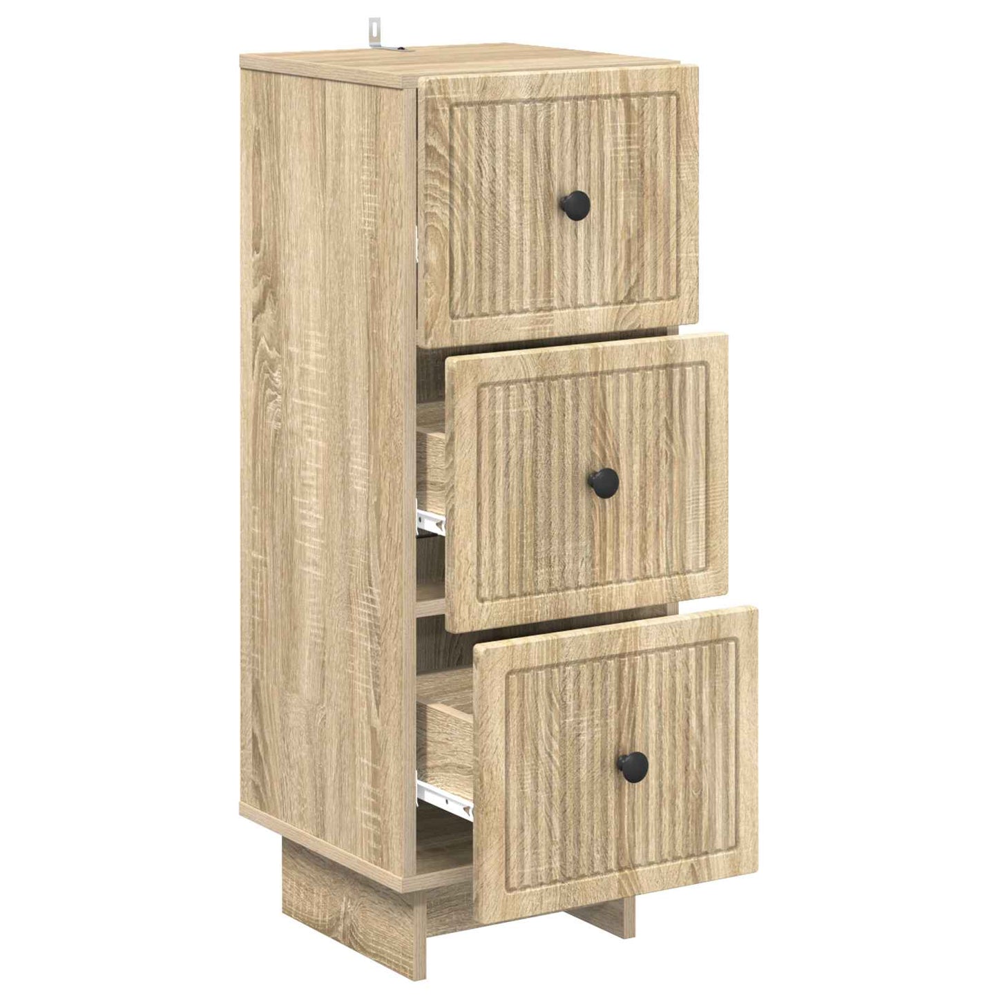 Ladenkast Sonoma Eiken 33 x 34,5 x 90 cm Bewerkt hout is nu te koop bij PeponiXL, paradijselijk wonen!