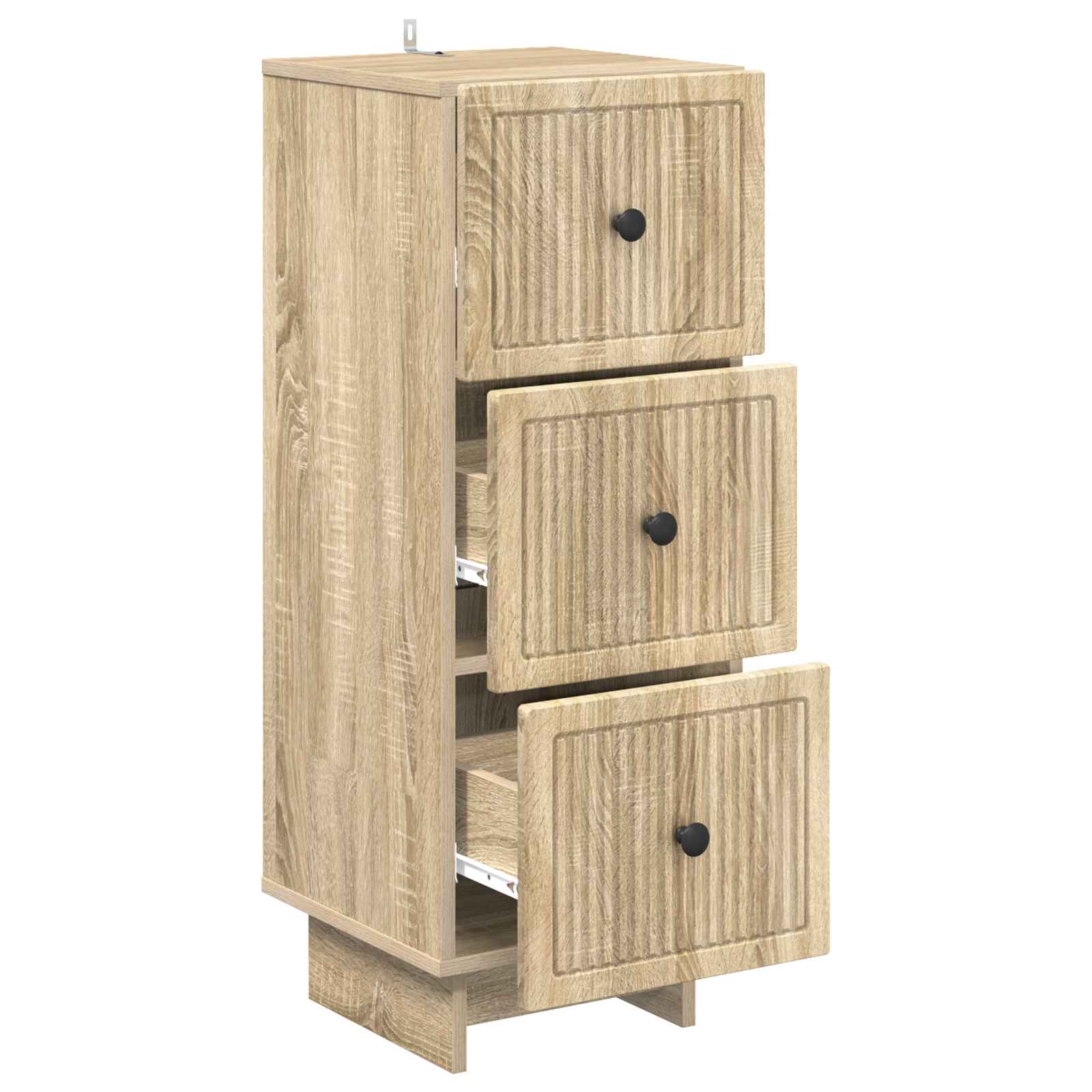 Ladenkast Sonoma Eiken 33 x 34,5 x 90 cm Bewerkt hout is nu te koop bij PeponiXL, paradijselijk wonen!