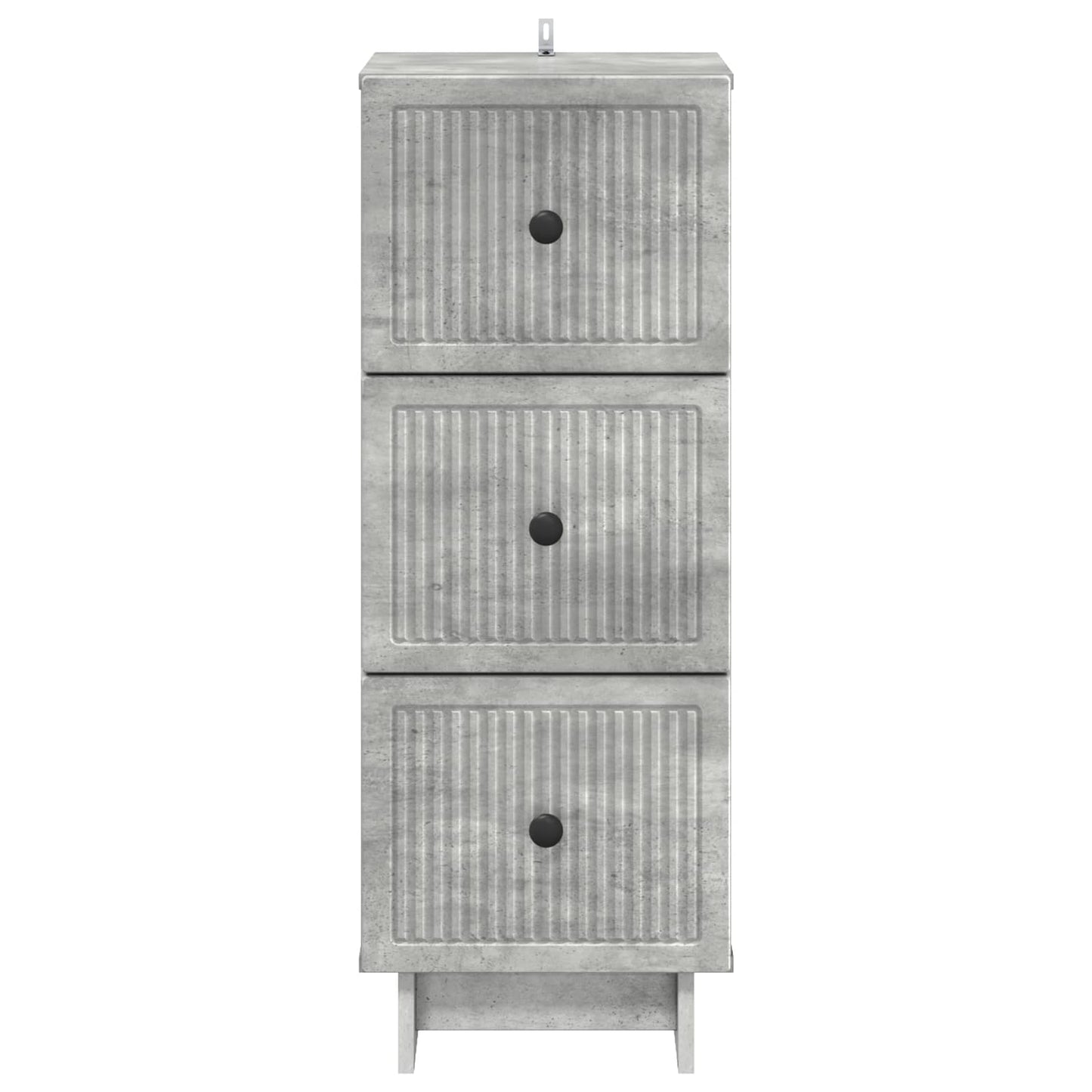 Ladenkast Betongrijs 33 x 34,5 x 90 cm Bewerkt hout is nu te koop bij PeponiXL, paradijselijk wonen!