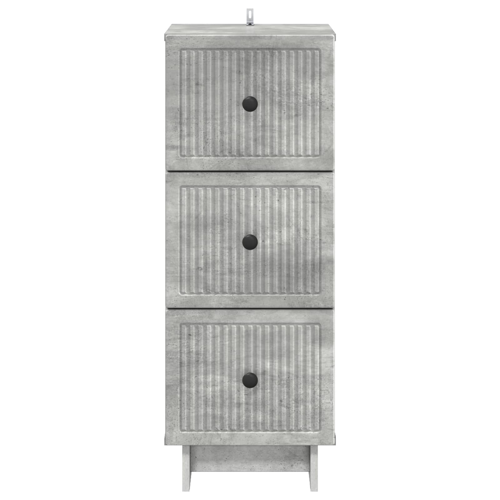Ladenkast Betongrijs 33 x 34,5 x 90 cm Bewerkt hout is nu te koop bij PeponiXL, paradijselijk wonen!