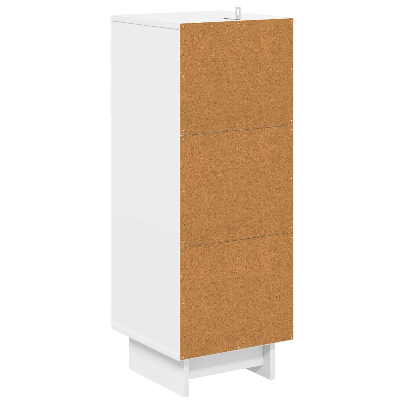 Ladenkast Hoogglans Wit 33 x 34,5 x 90 cm Bewerkt hout is nu te koop bij PeponiXL, paradijselijk wonen!