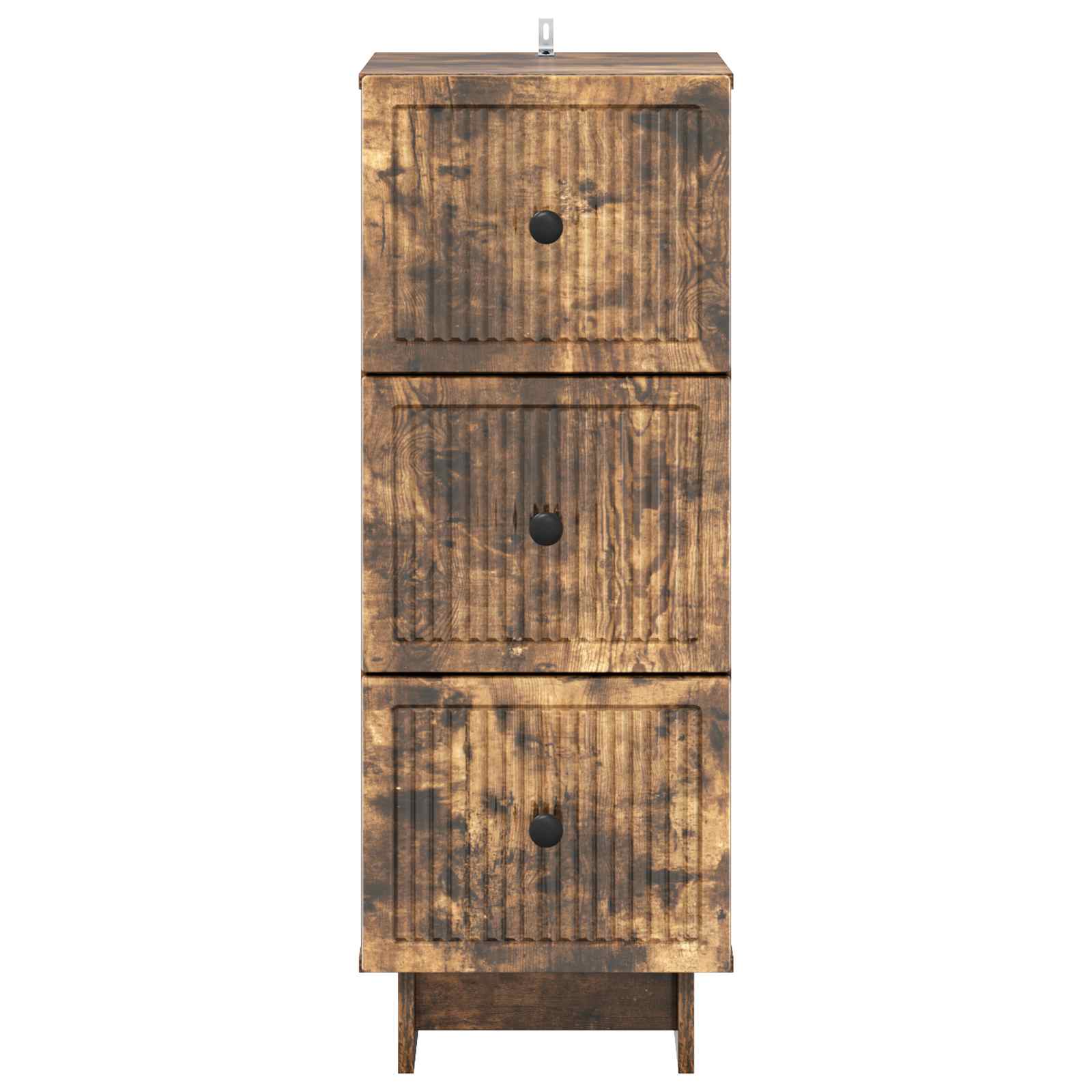 Ladenkast Gerookt eiken 33 x 34,5 x 90 cm Bewerkt hout is nu te koop bij PeponiXL, paradijselijk wonen!