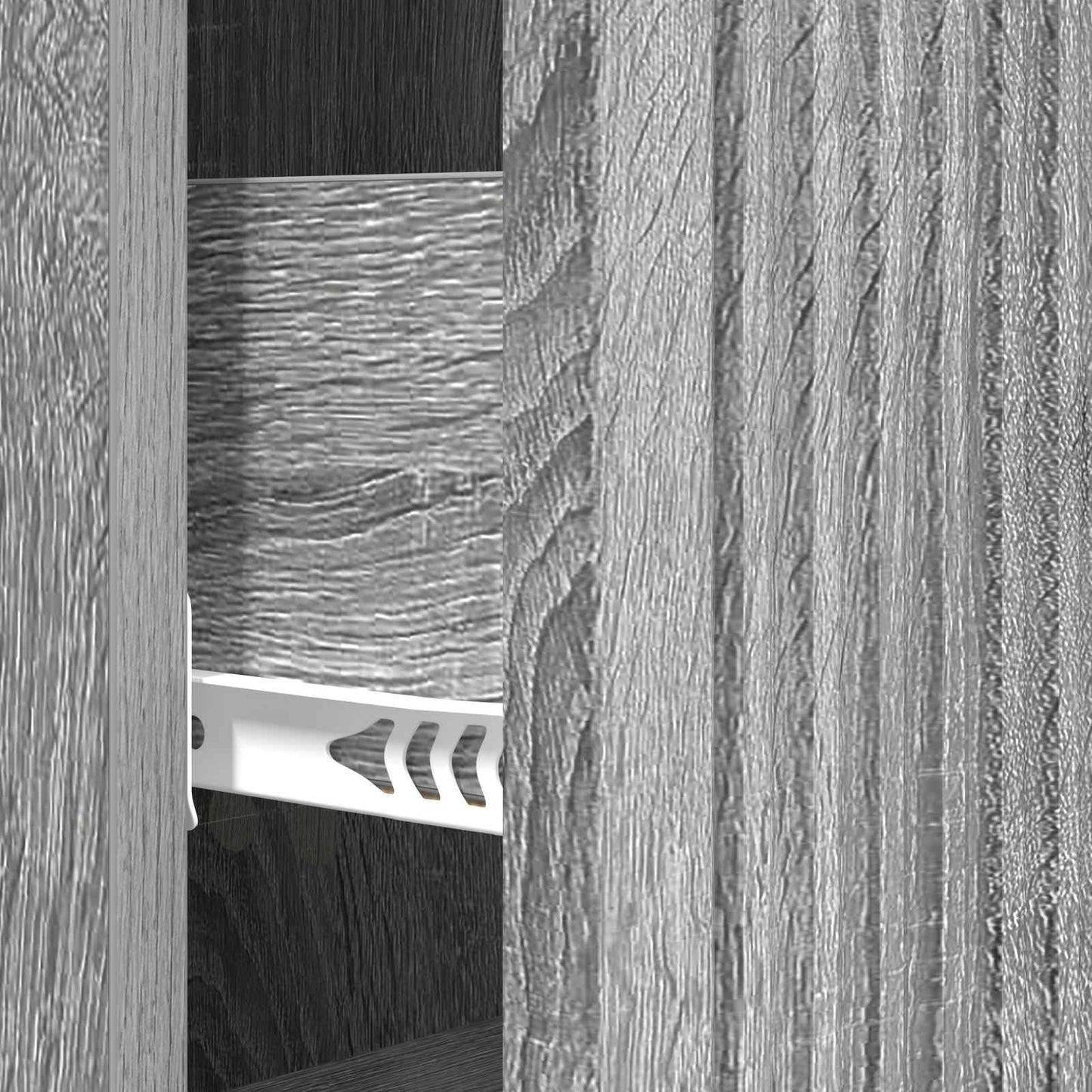 Ladenkast Grijs sonoma 33 x 34,5 x 90 cm Bewerkt hout is nu te koop bij PeponiXL, paradijselijk wonen!