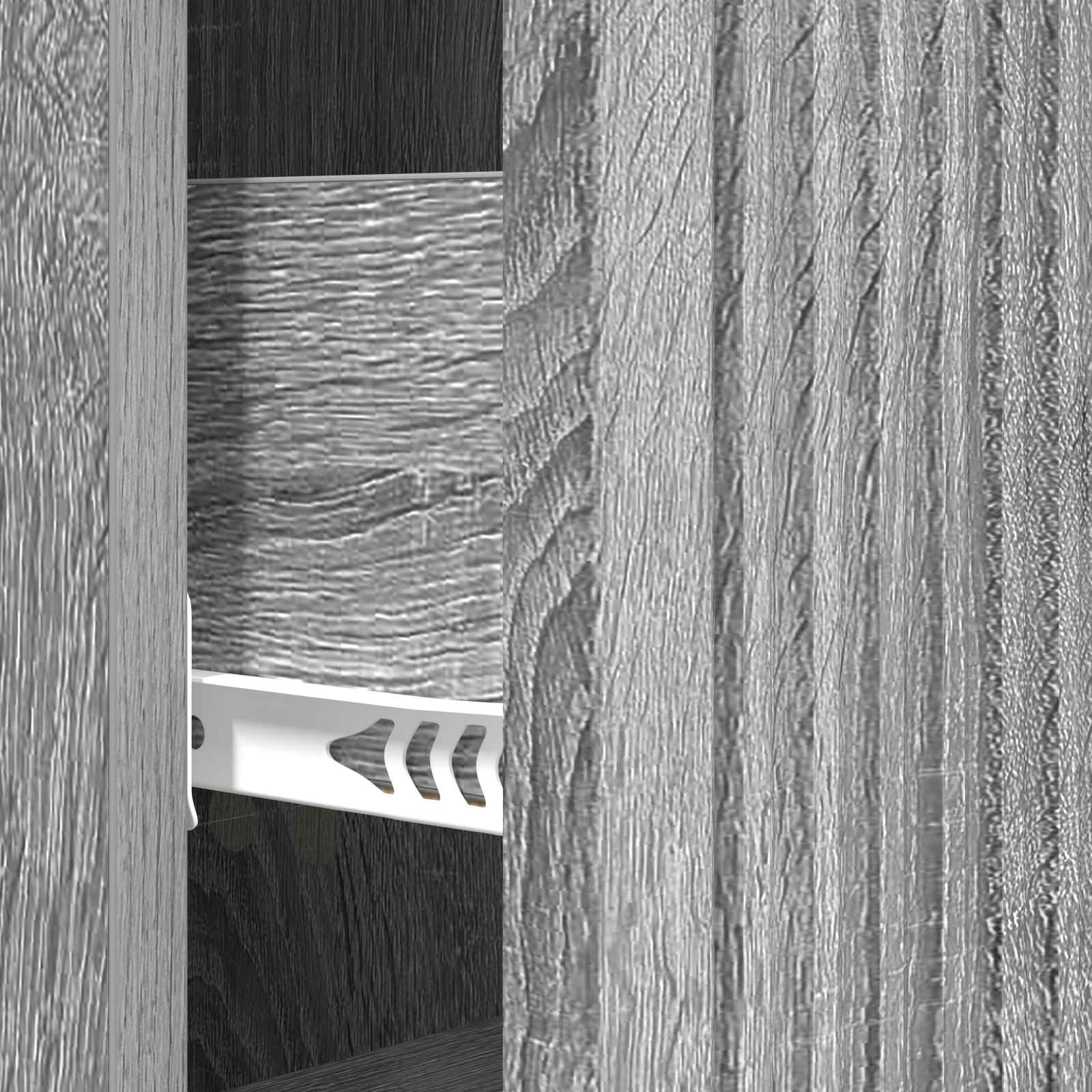 Ladenkast Grijs sonoma 33 x 34,5 x 90 cm Bewerkt hout is nu te koop bij PeponiXL, paradijselijk wonen!