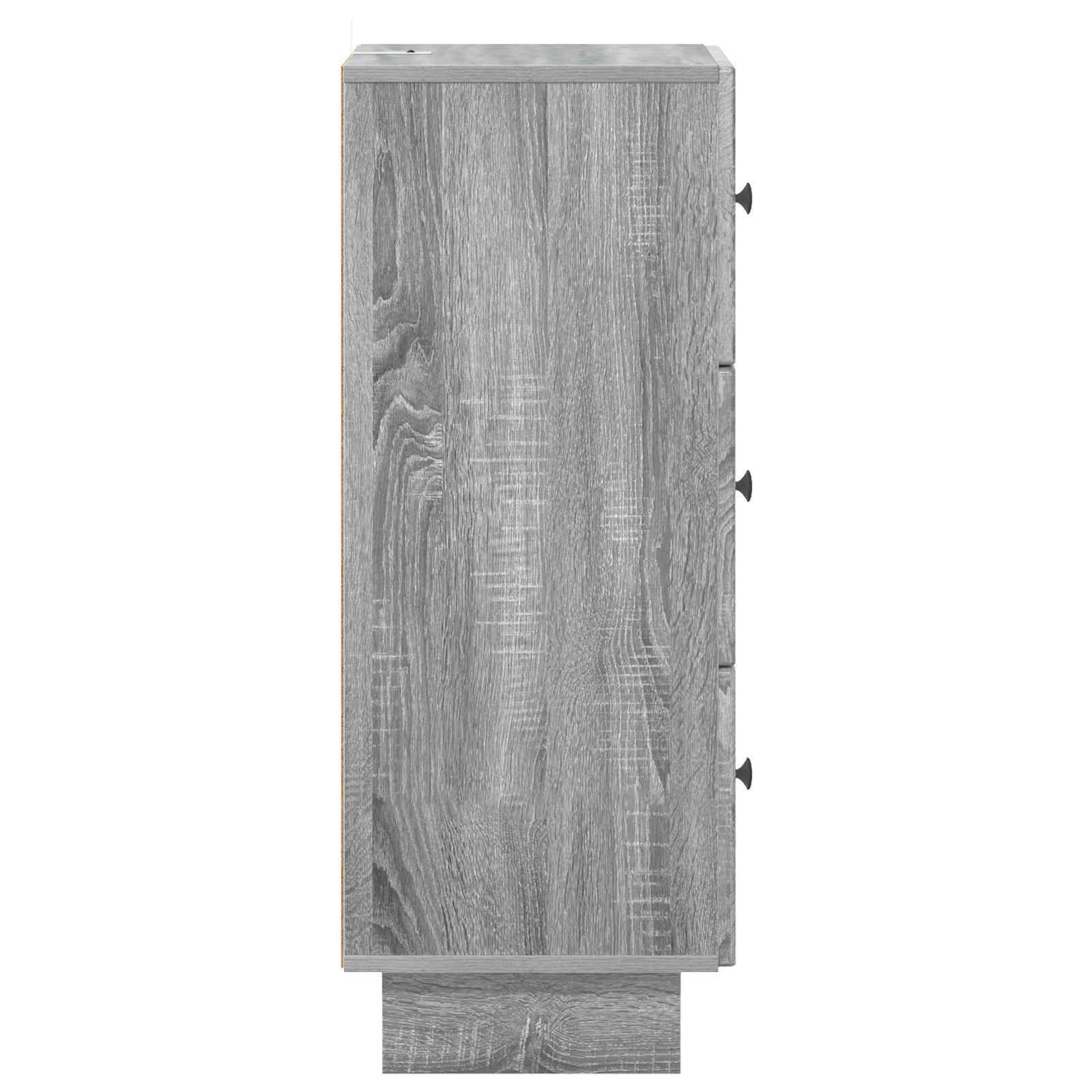 Ladenkast Grijs sonoma 33 x 34,5 x 90 cm Bewerkt hout is nu te koop bij PeponiXL, paradijselijk wonen!