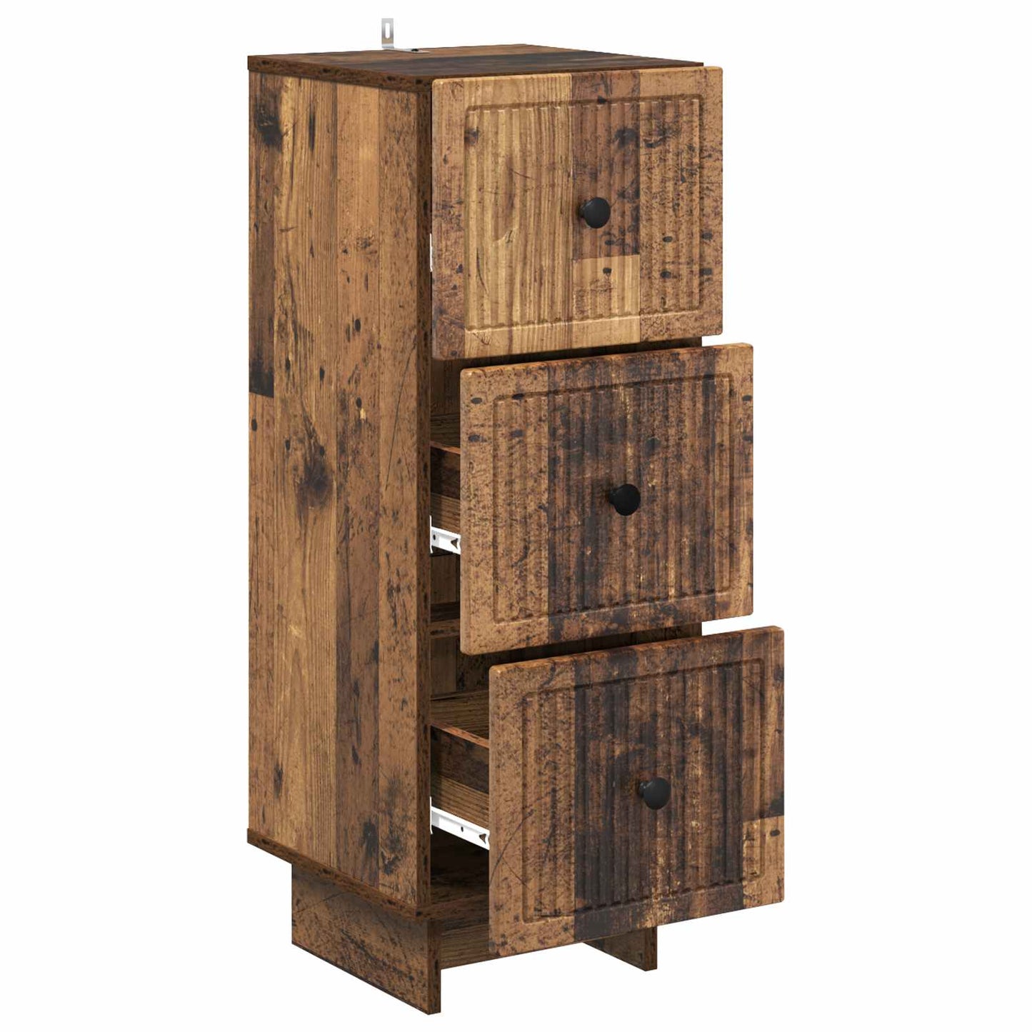 Ladenkast Oud hout 33 x 34,5 x 90 cm Bewerkt hout is nu te koop bij PeponiXL, paradijselijk wonen!