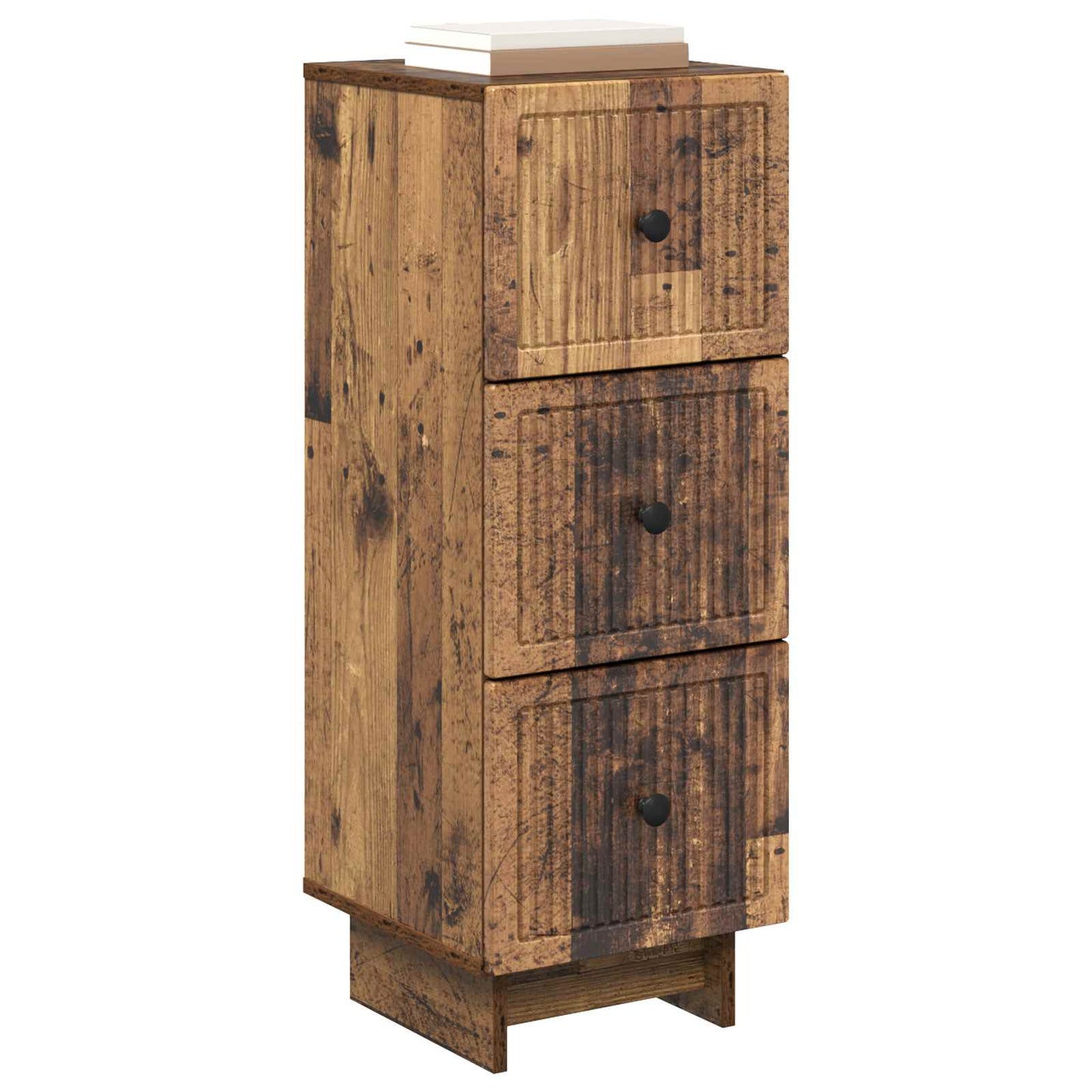 Ladenkast Oud hout 33 x 34,5 x 90 cm Bewerkt hout is nu te koop bij PeponiXL, paradijselijk wonen!
