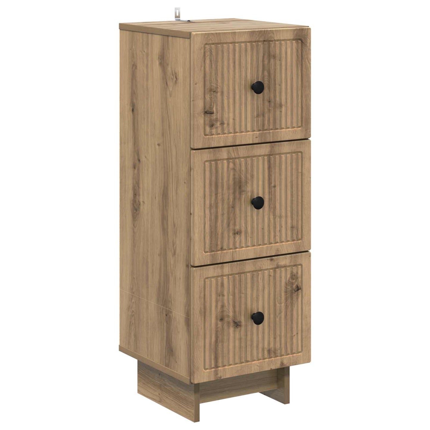 Ladenkast Artisanaal eiken 33 x 34,5 x 90 cm Bewerkt hout is nu te koop bij PeponiXL, paradijselijk wonen!