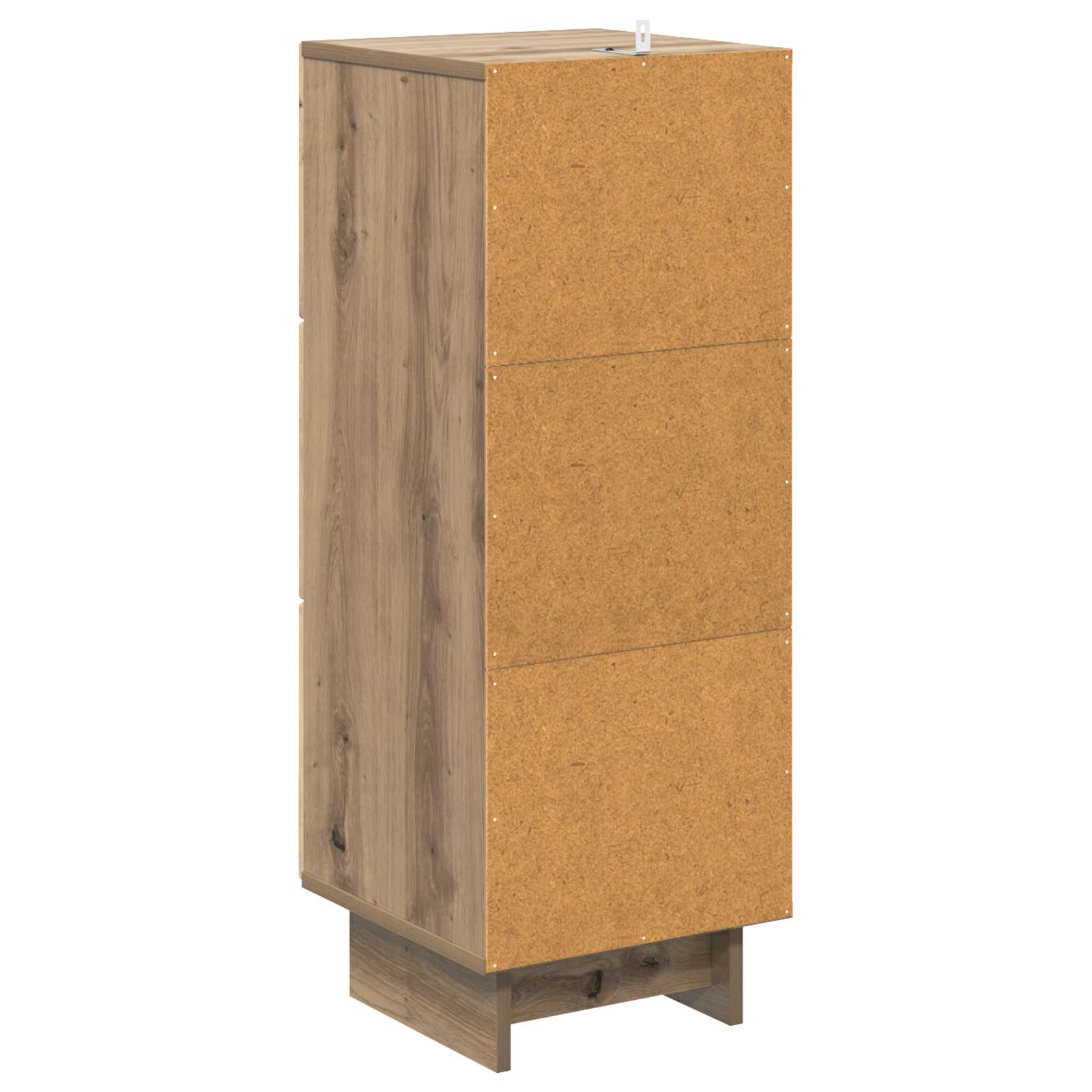 Ladenkast Artisanaal eiken 33 x 34,5 x 90 cm Bewerkt hout is nu te koop bij PeponiXL, paradijselijk wonen!