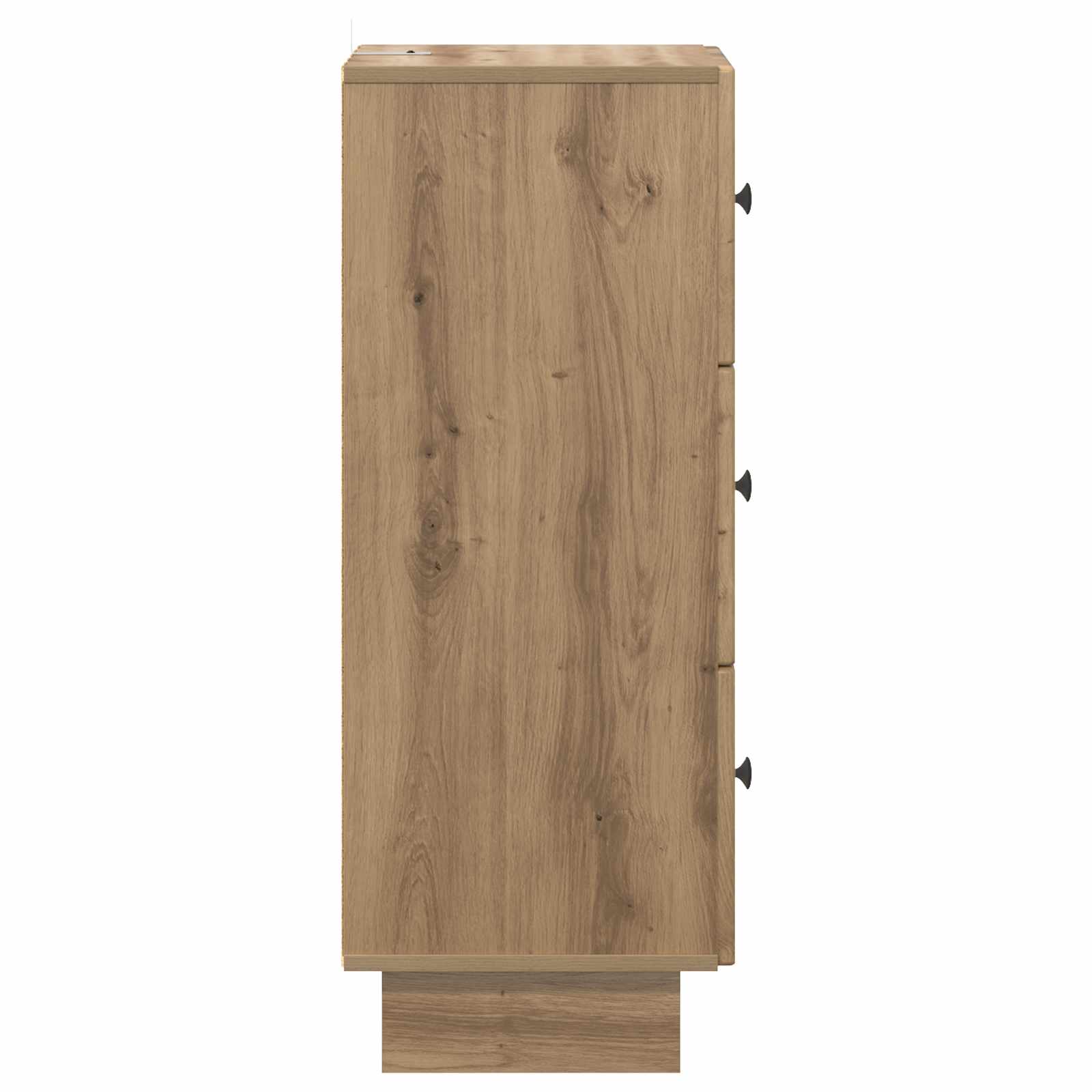 Ladenkast Artisanaal eiken 33 x 34,5 x 90 cm Bewerkt hout is nu te koop bij PeponiXL, paradijselijk wonen!