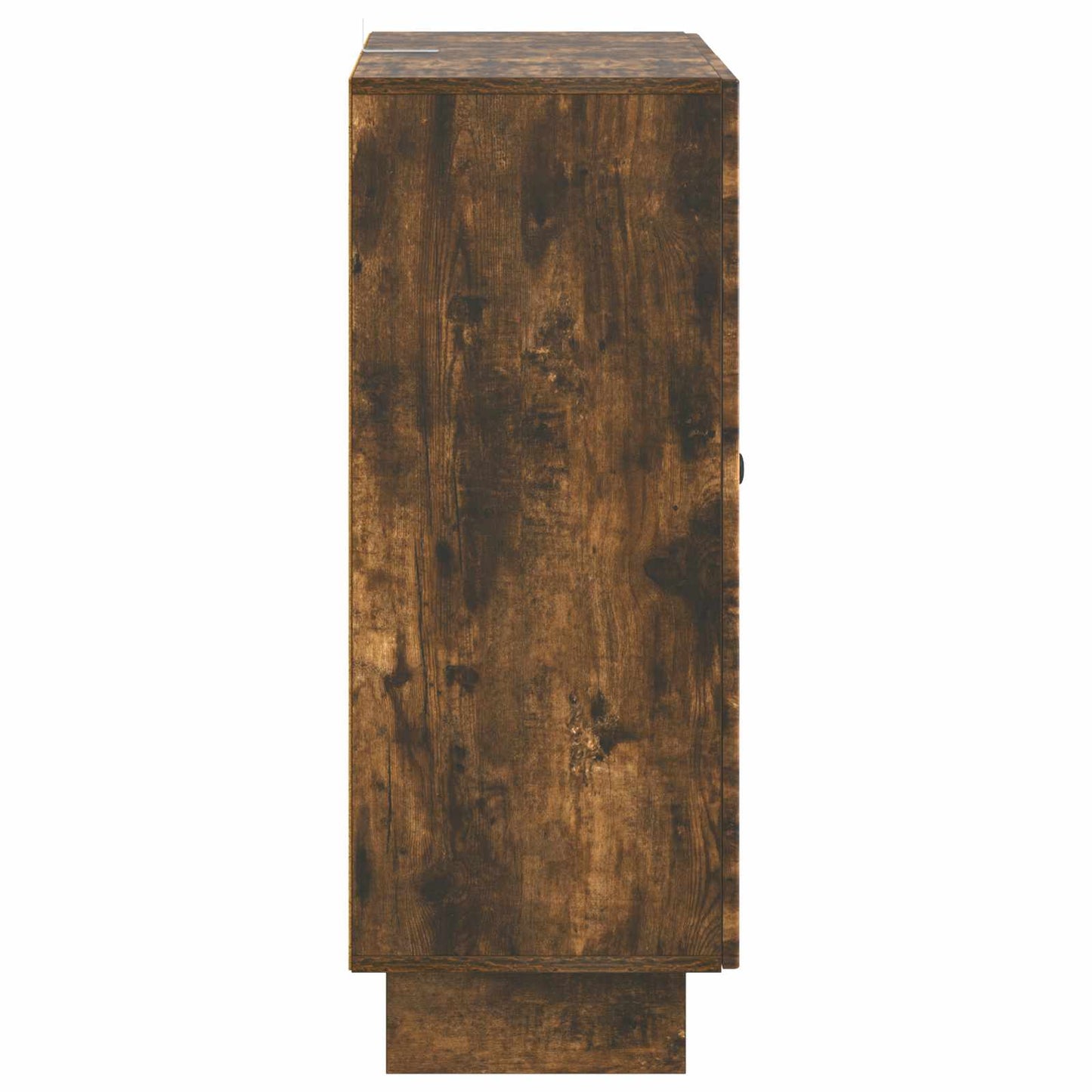 Dressoir met lade Gerookt eiken 66 x 34,5 x 90 cm Bewerkt hout is nu te koop bij PeponiXL, paradijselijk wonen!