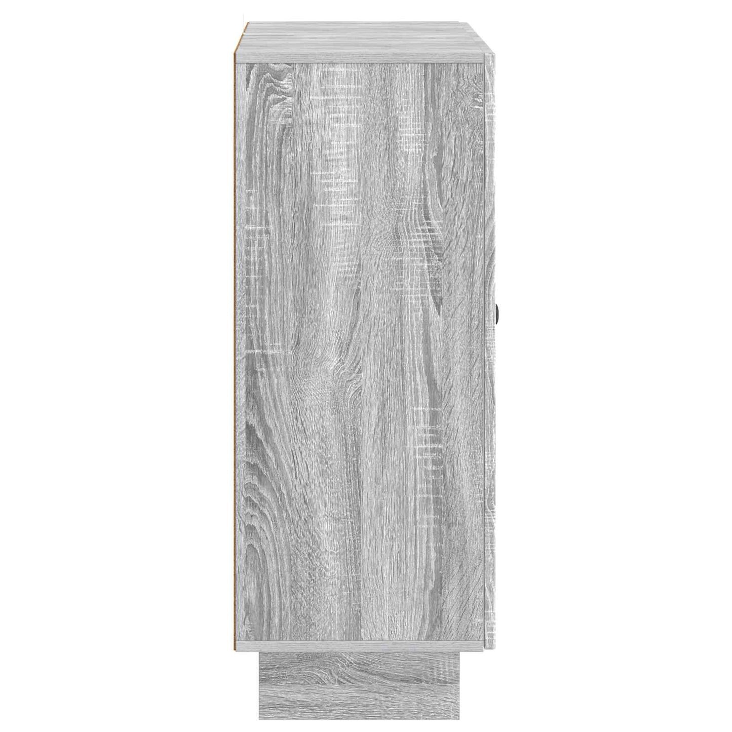 Dressoir met lade Grijs sonoma 66 x 34,5 x 90 cm Bewerkt hout is nu te koop bij PeponiXL, paradijselijk wonen!