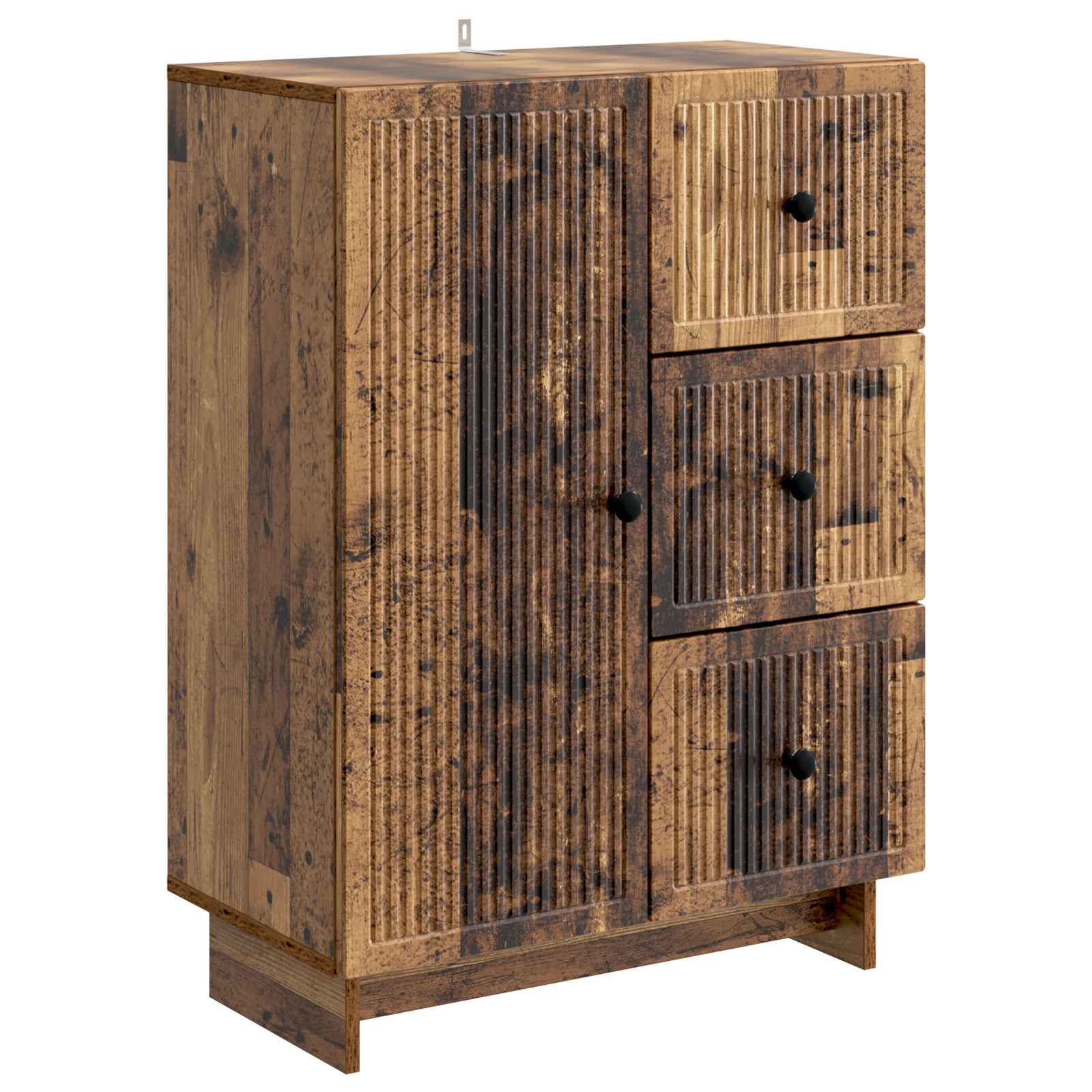 Dressoir met lade Oud hout 66 x 34,5 x 90 cm Bewerkt hout is nu te koop bij PeponiXL, paradijselijk wonen!