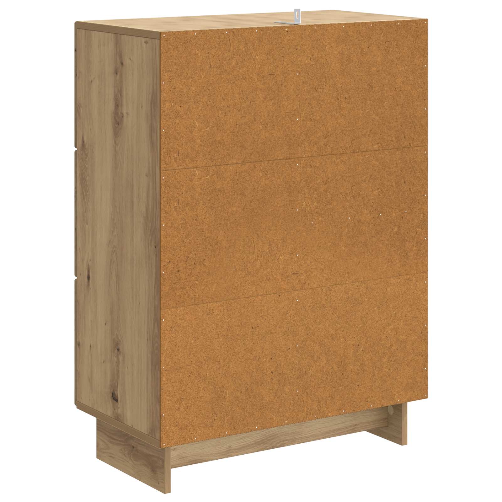 Dressoir Artisanaal eiken 66 x 34,5 x 90 cm Bewerkt hout is nu te koop bij PeponiXL, paradijselijk wonen!