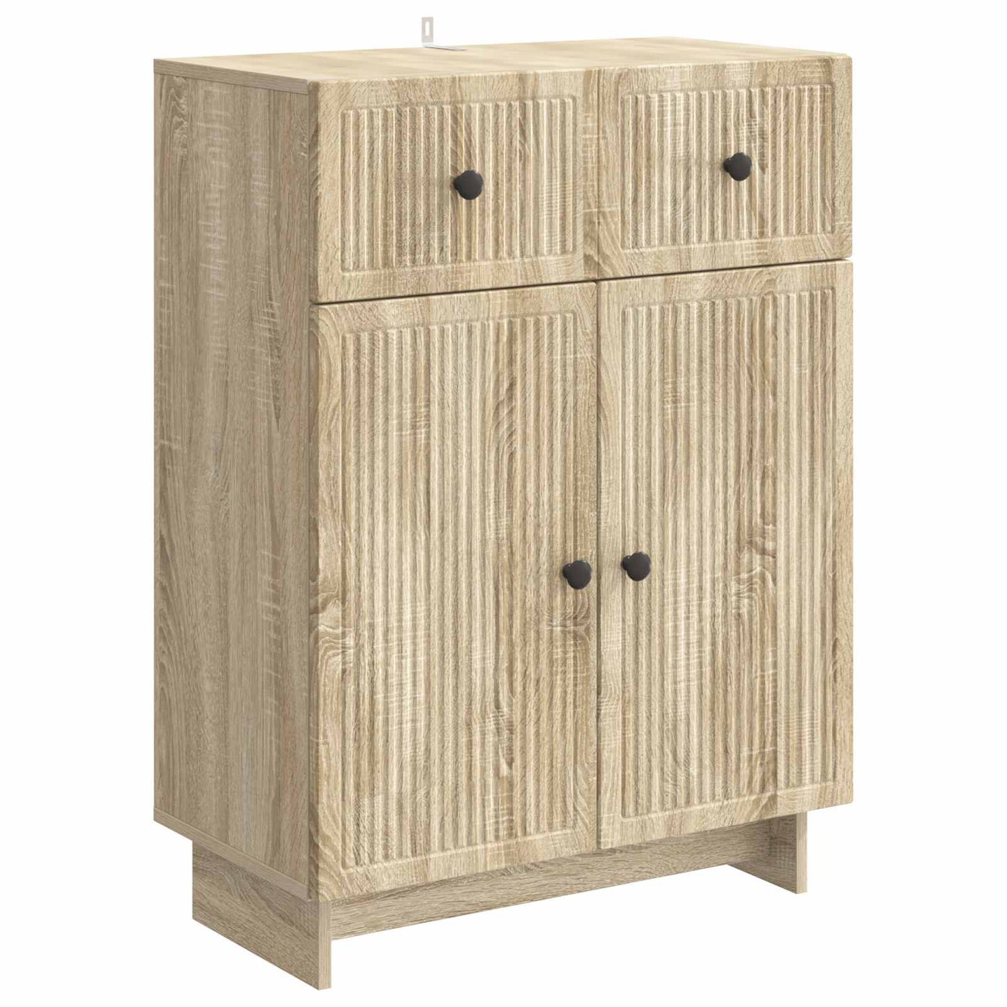 Dressoir met lade Sonoma Eiken 66 x 34,5 x 90 cm Bewerkt hout is nu te koop bij PeponiXL, paradijselijk wonen!