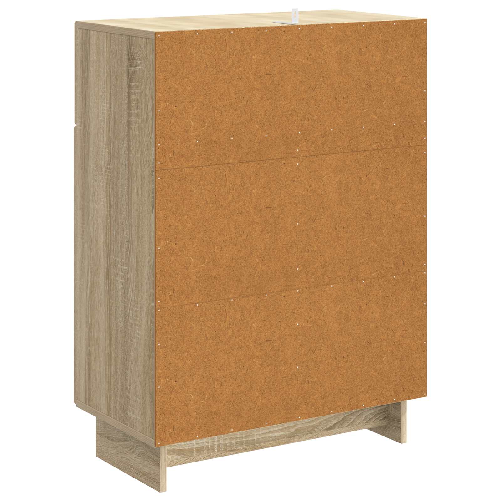 Dressoir met lade Sonoma Eiken 66 x 34,5 x 90 cm Bewerkt hout is nu te koop bij PeponiXL, paradijselijk wonen!