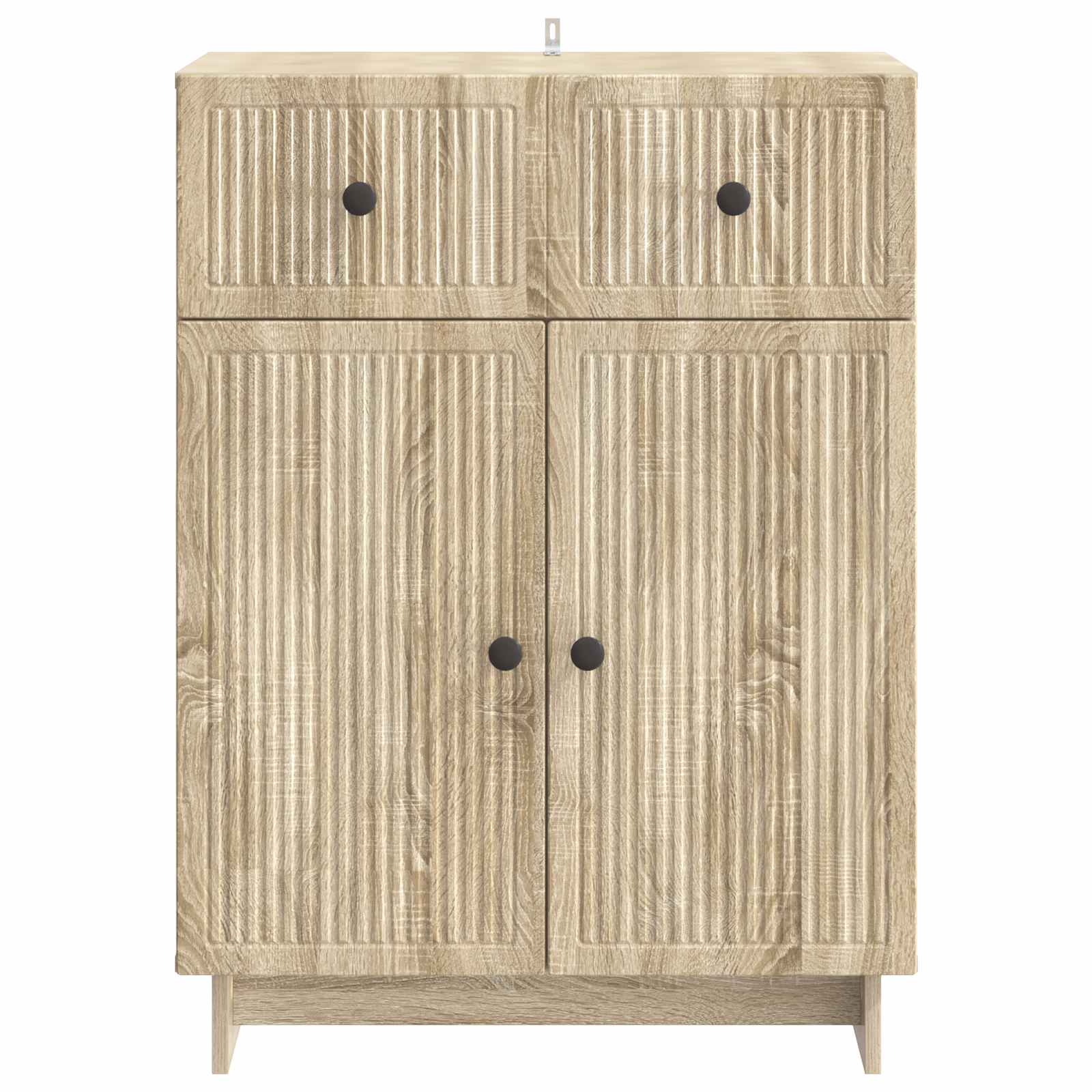Dressoir met lade Sonoma Eiken 66 x 34,5 x 90 cm Bewerkt hout is nu te koop bij PeponiXL, paradijselijk wonen!