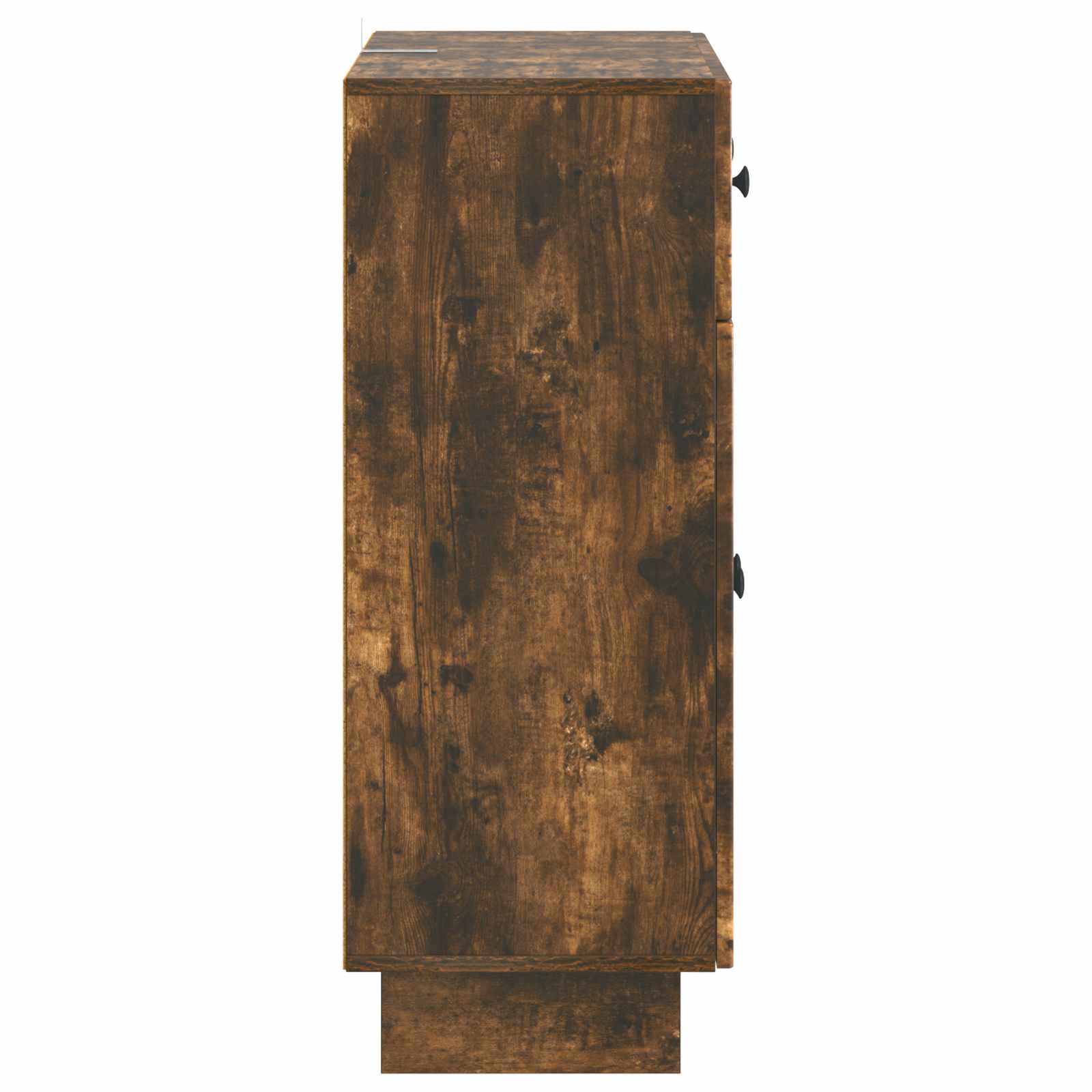 Dressoir met lade Gerookt eiken 66 x 34,5 x 90 cm Bewerkt hout is nu te koop bij PeponiXL, paradijselijk wonen!