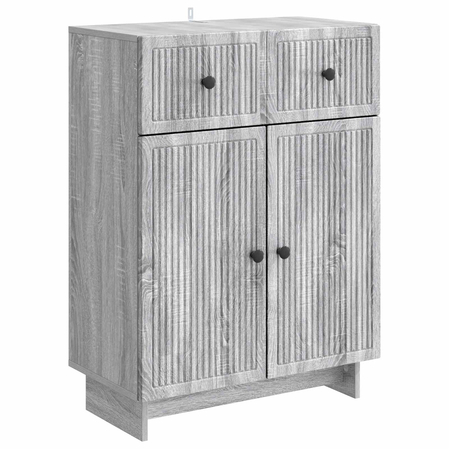 Dressoir met lade Grijs sonoma 66 x 34,5 x 90 cm Bewerkt hout is nu te koop bij PeponiXL, paradijselijk wonen!