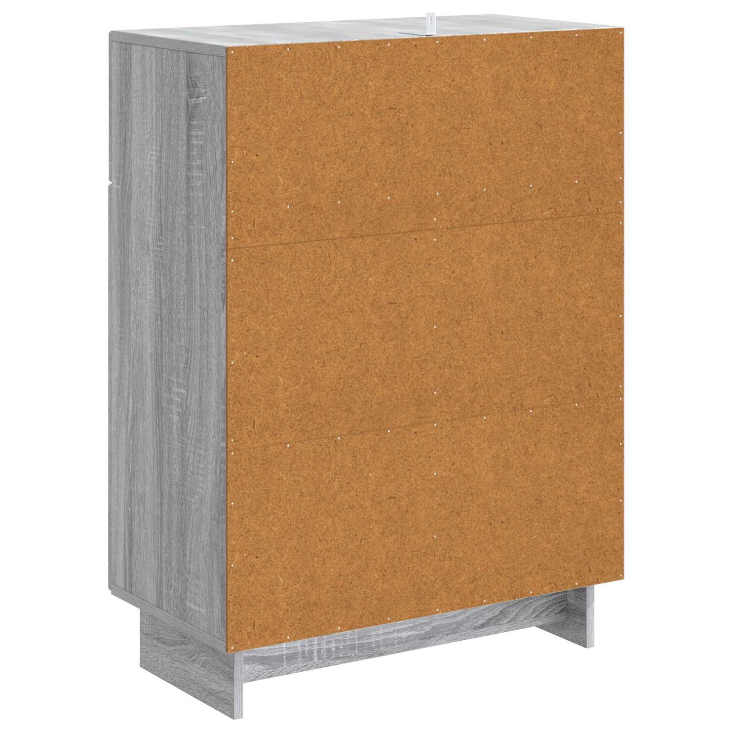 Dressoir met lade Grijs sonoma 66 x 34,5 x 90 cm Bewerkt hout is nu te koop bij PeponiXL, paradijselijk wonen!