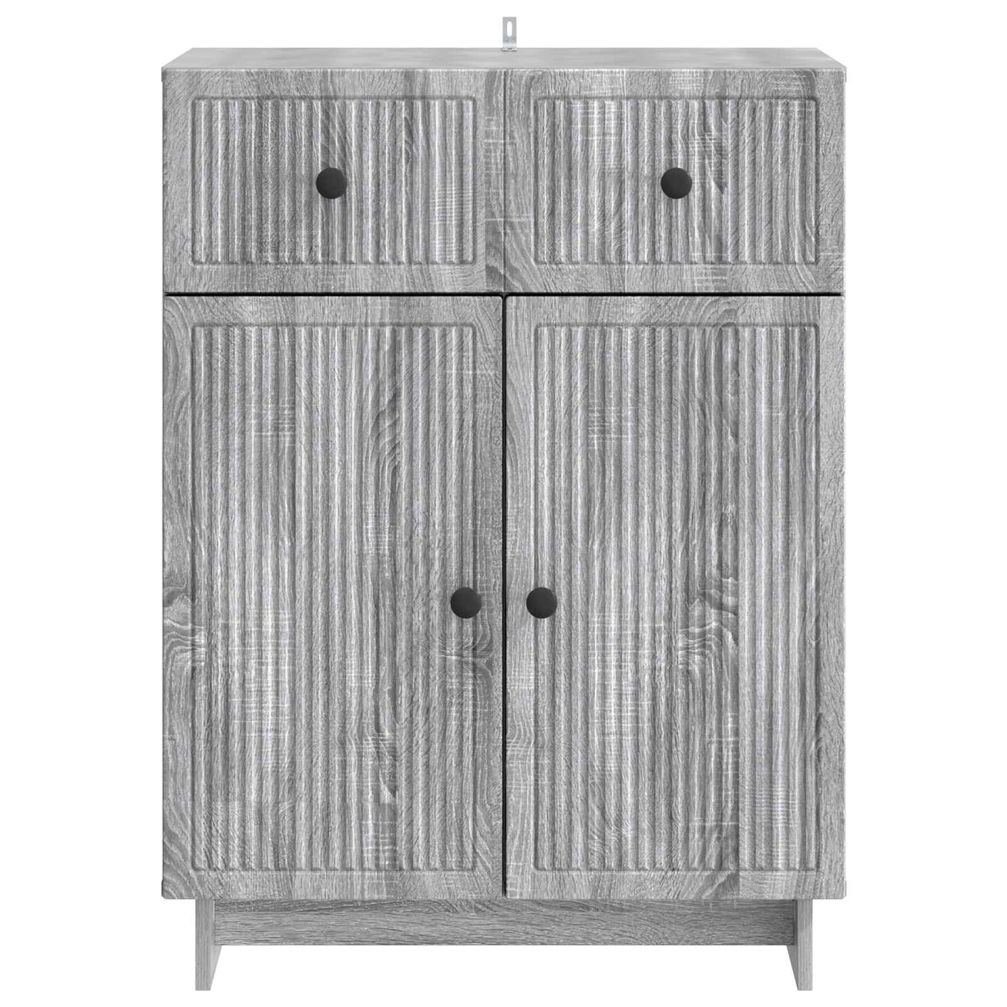 Dressoir met lade Grijs sonoma 66 x 34,5 x 90 cm Bewerkt hout is nu te koop bij PeponiXL, paradijselijk wonen!