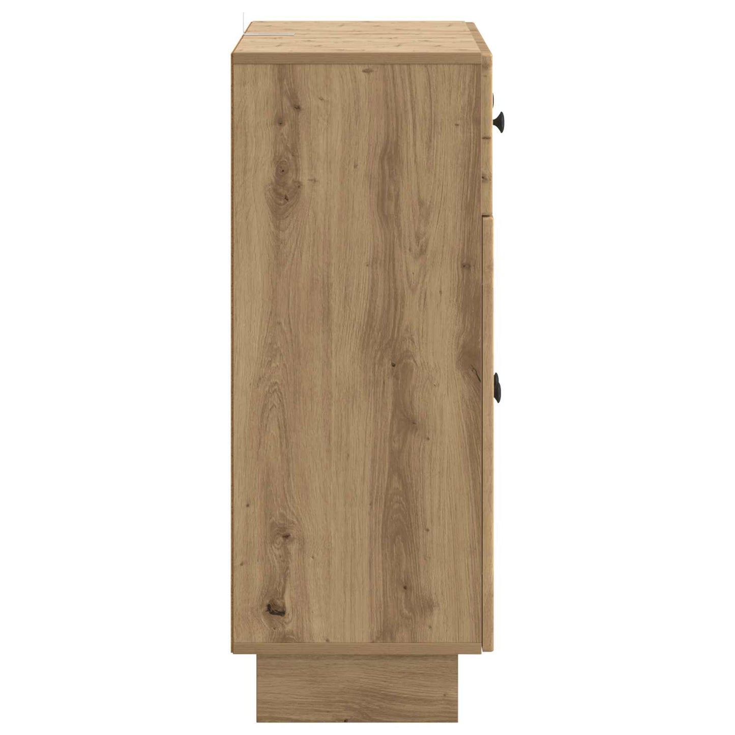 Dressoir Artisanaal eiken 66 x 34,5 x 90 cm Bewerkt hout is nu te koop bij PeponiXL, paradijselijk wonen!