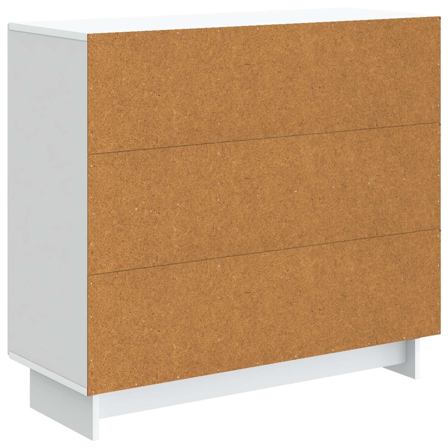 Dressoir Wit 89 x 34,5 x 80 cm Bewerkt hout is nu te koop bij PeponiXL, paradijselijk wonen!