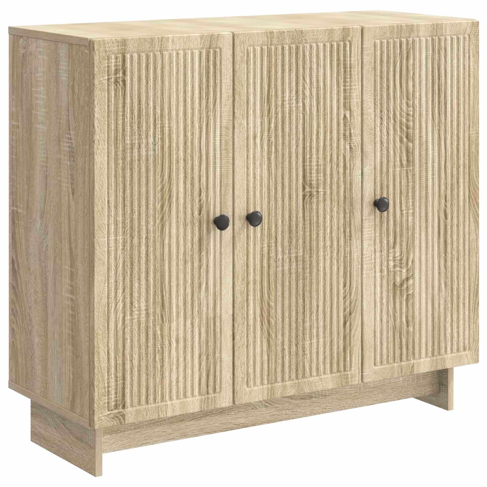 Dressoir Sonoma Eiken 89 x 34,5 x 80 cm Bewerkt hout is nu te koop bij PeponiXL, paradijselijk wonen!