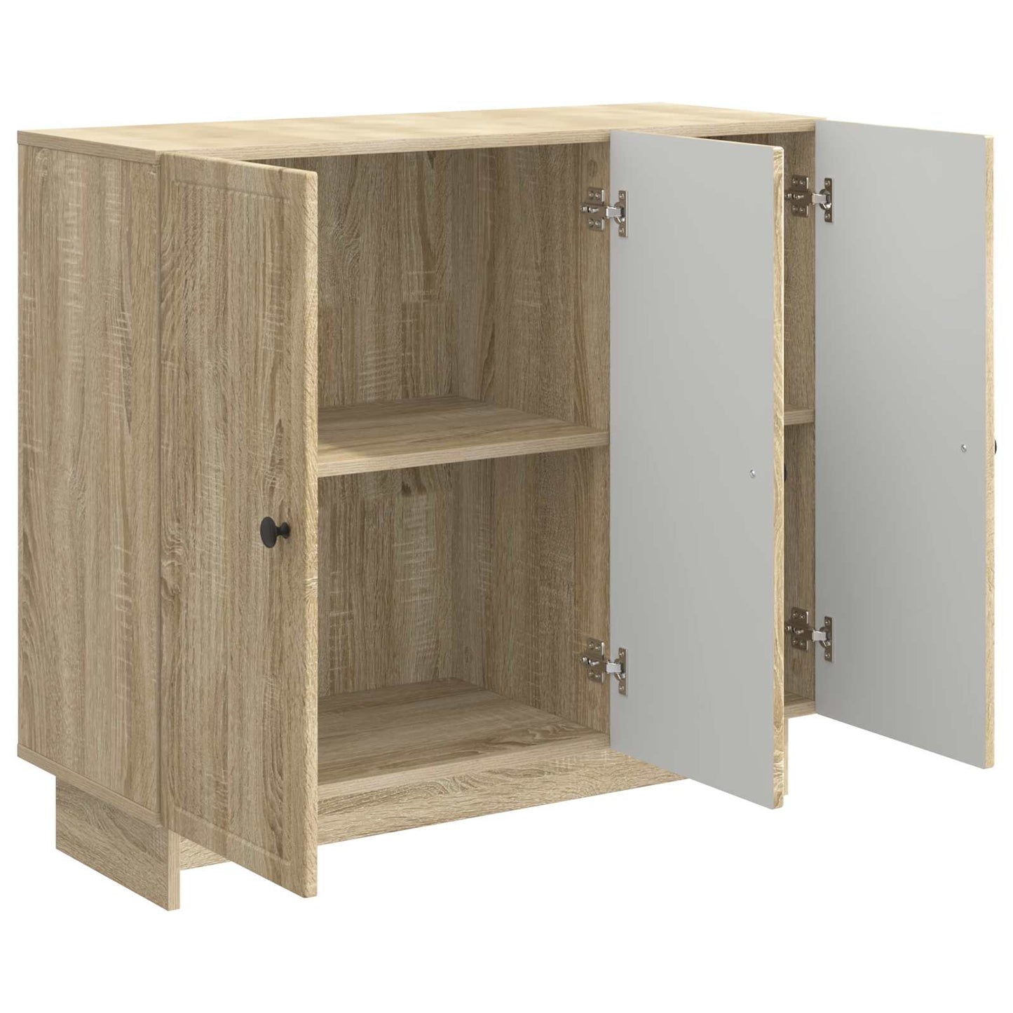 Dressoir Sonoma Eiken 89 x 34,5 x 80 cm Bewerkt hout is nu te koop bij PeponiXL, paradijselijk wonen!